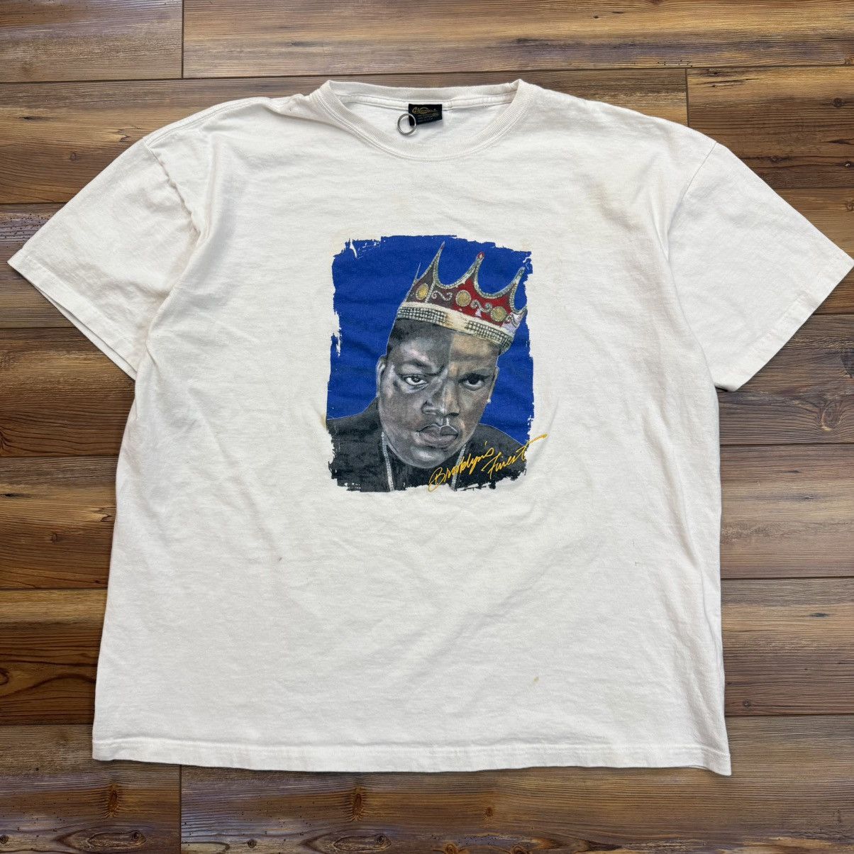 Other Vintage Notorious BIG Biggie Smalls Rap Changes White Shirt Size US XXL / EU 58 / 5 - 1 Thumbnail