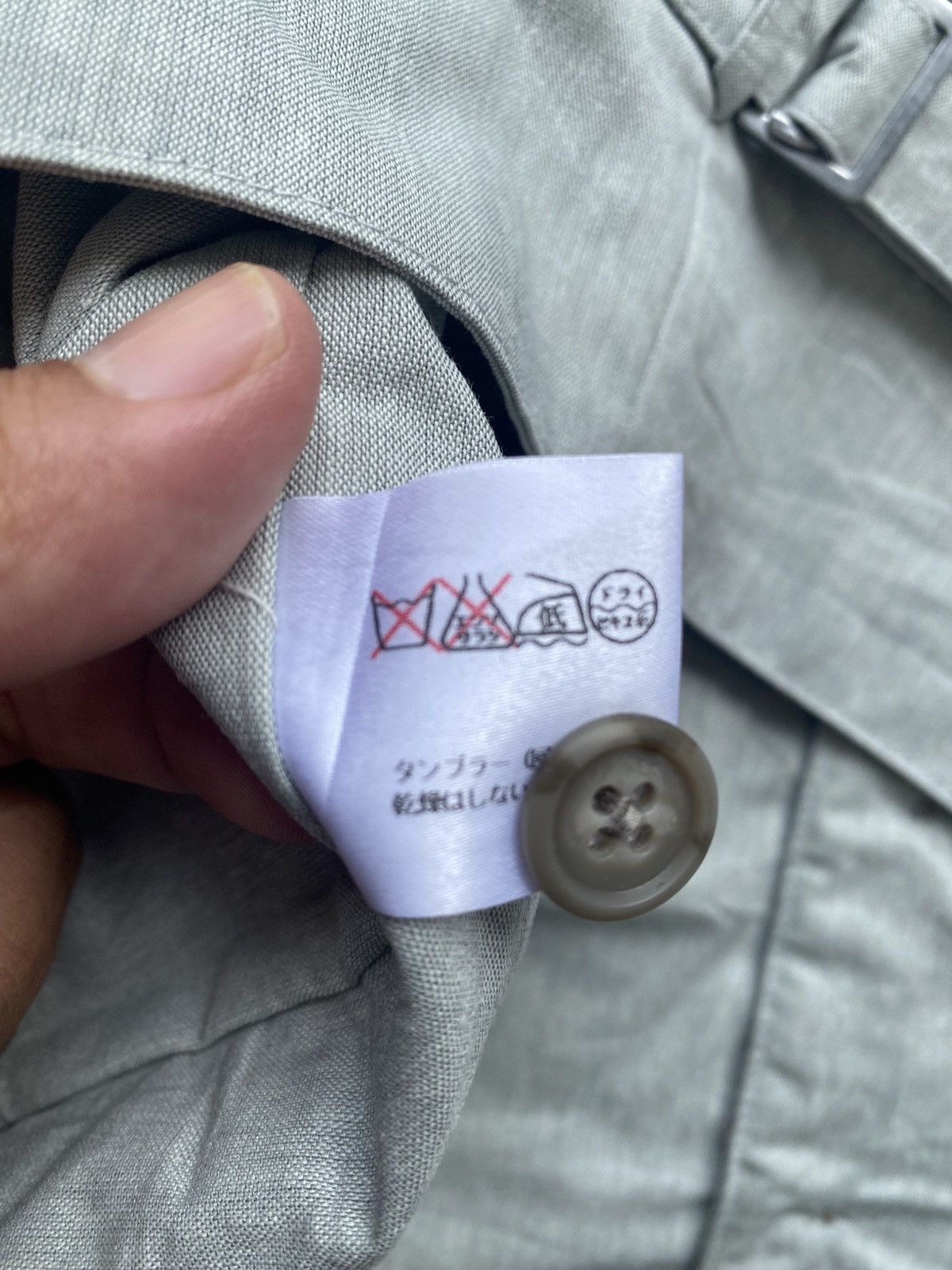 Japanese Brand Mario Giovanni check waistcoat Size 40R - 5 Thumbnail