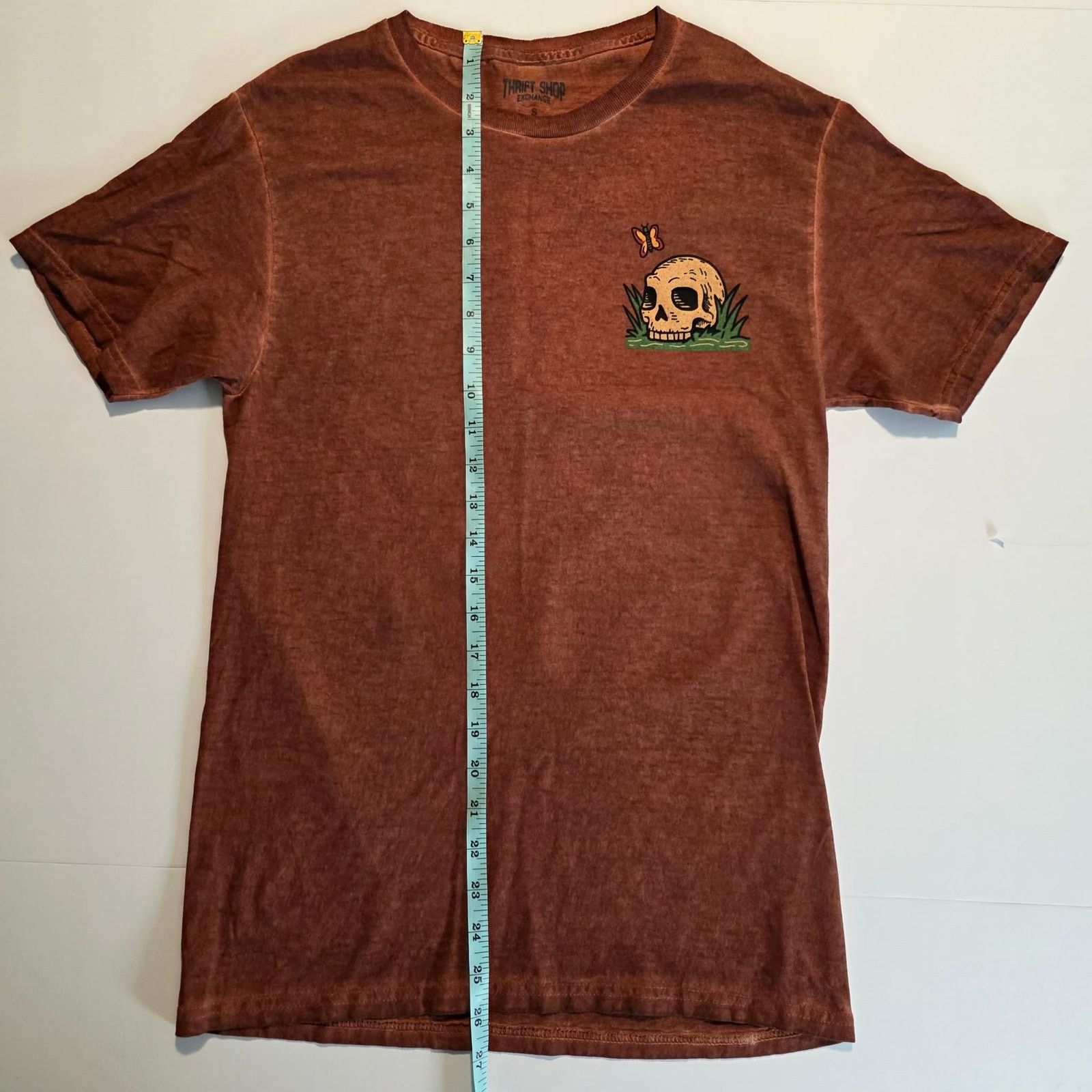 Other Thrift Shop Exchange Skeleton Graphic Tee SMALL 100% Cotton Size US S / EU 44-46 / 1 - 1 Thumbnail