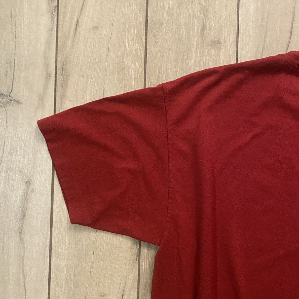 Harley Davidson × Nike × Stussy Vintage 90s Red Oktoberfest Single Stitch Graphic Tee XL Size US XL / EU 56 / 4 - 18 Thumbnail