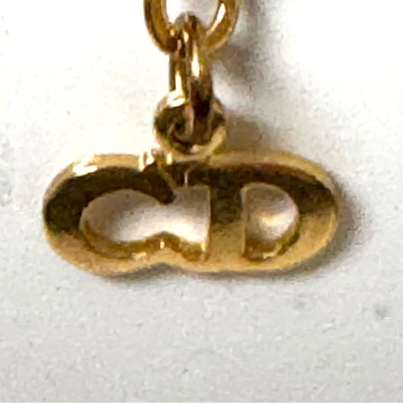 Dior Christian Dior pendant necklace adorned with rhinestones Size ONE SIZE - 3 Thumbnail