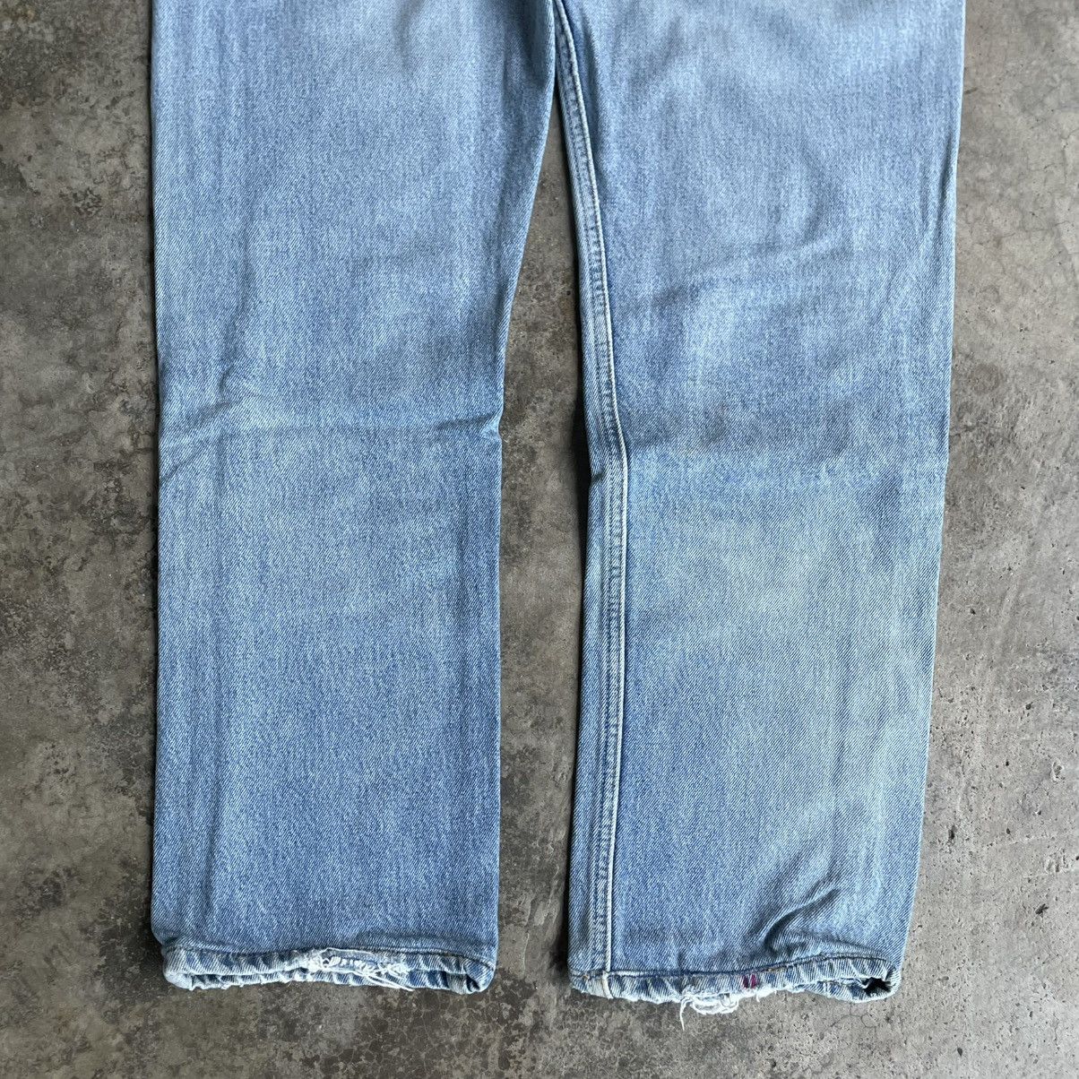Levi's Vintage Clothing 🔥Vintage Levis 501 Custom Design Ripped Distress Denim Jeans Size US 30 / EU 46 - 6 Thumbnail