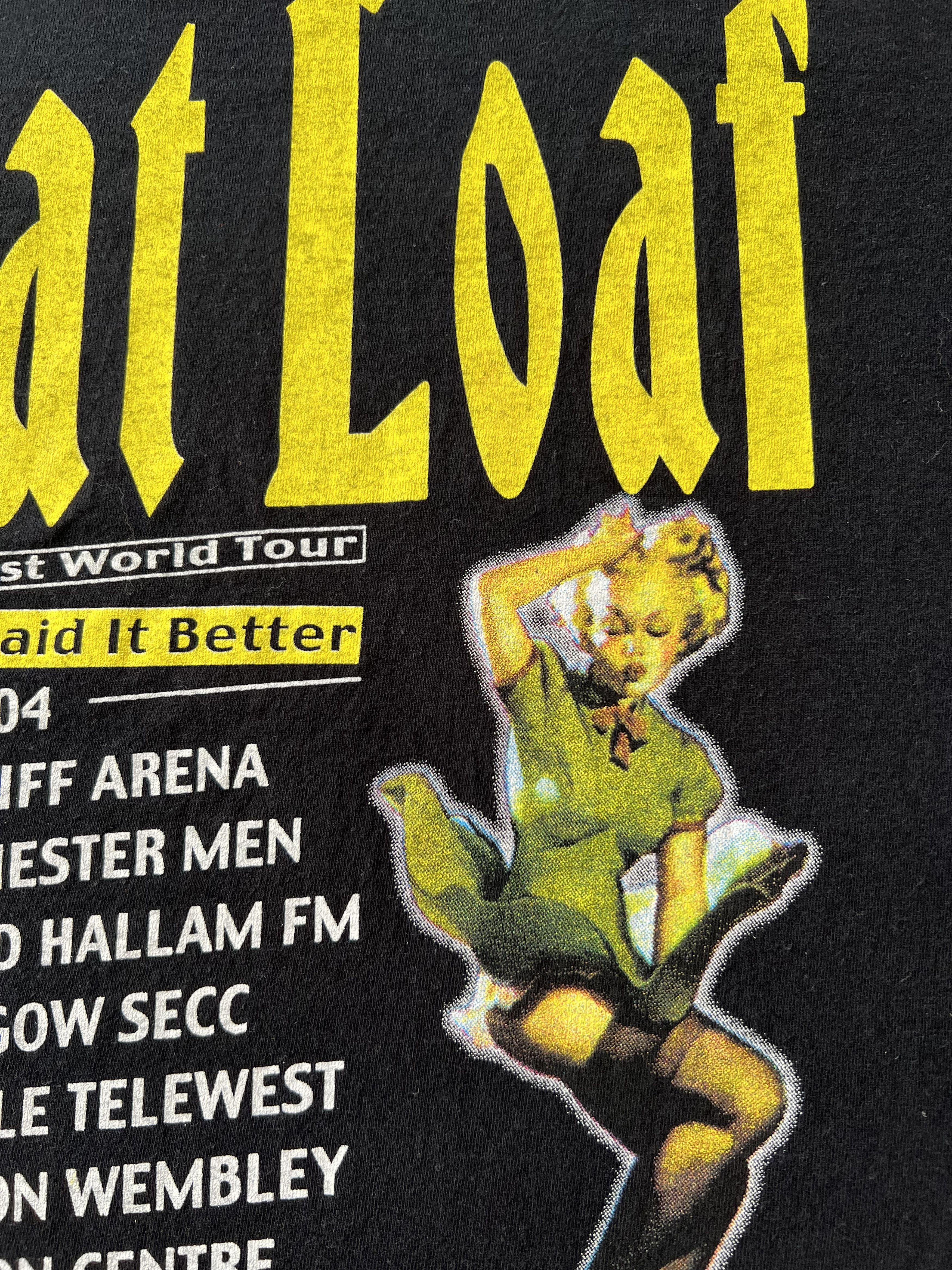 Band Tees Vintage 2004 Meat Loaf Couldn't Have Said It Better T-shirt Size US XL / EU 56 / 4 - 17 Thumbnail