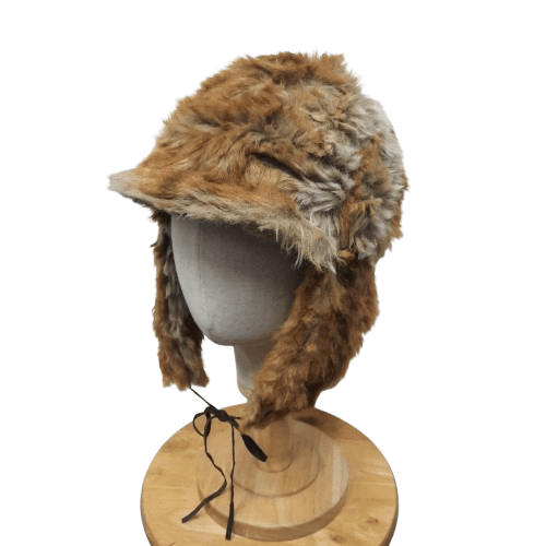 Japanese Brand 🏔 Japanese brand ungrid visor fur earflap cap Size ONE SIZE - 1 Thumbnail