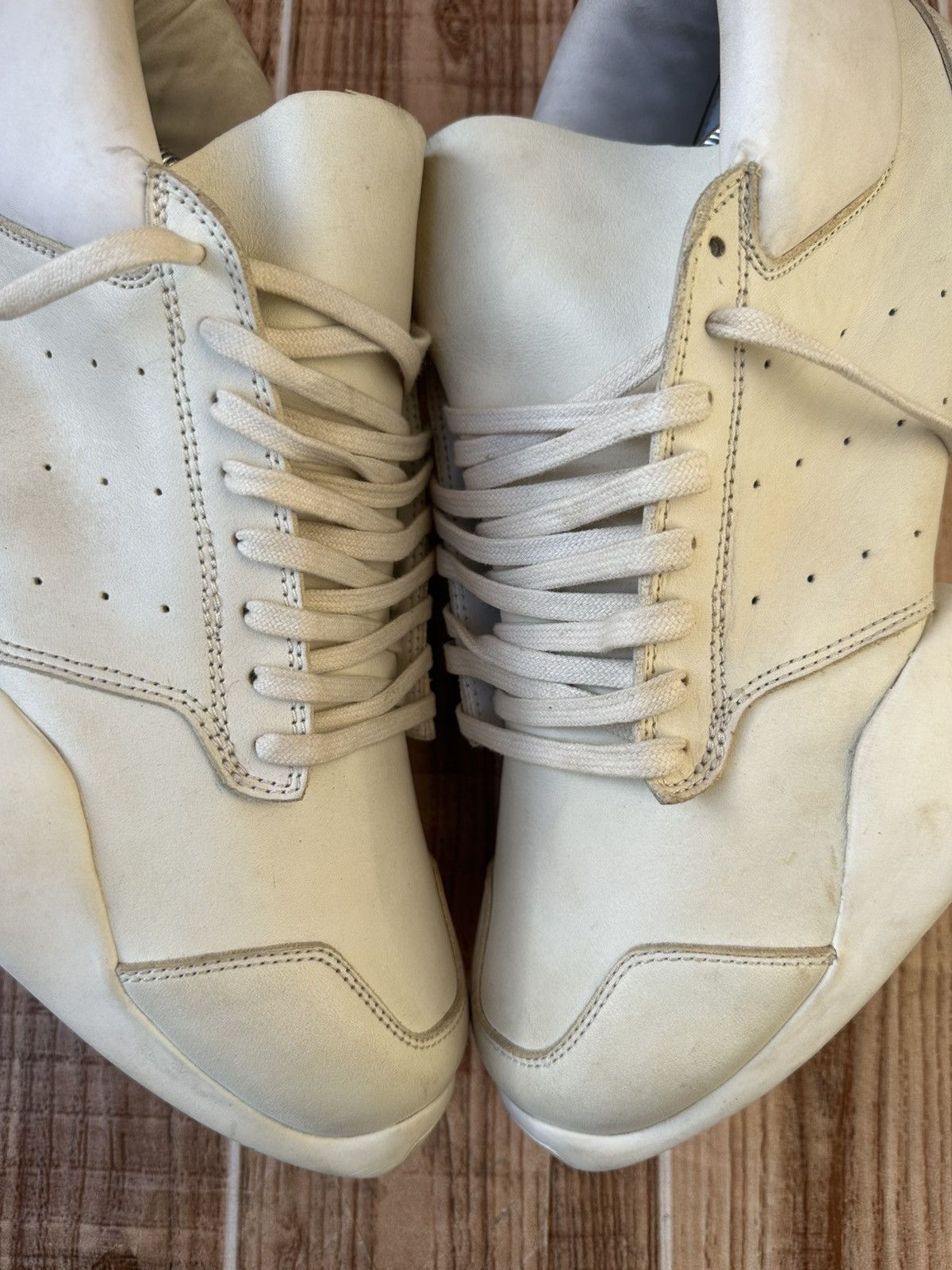 Rick Owens Drkshdw Adidas X Rick Owens Tech Runner Split Sole Size US 10.5 / EU 43-44 - 7 Thumbnail