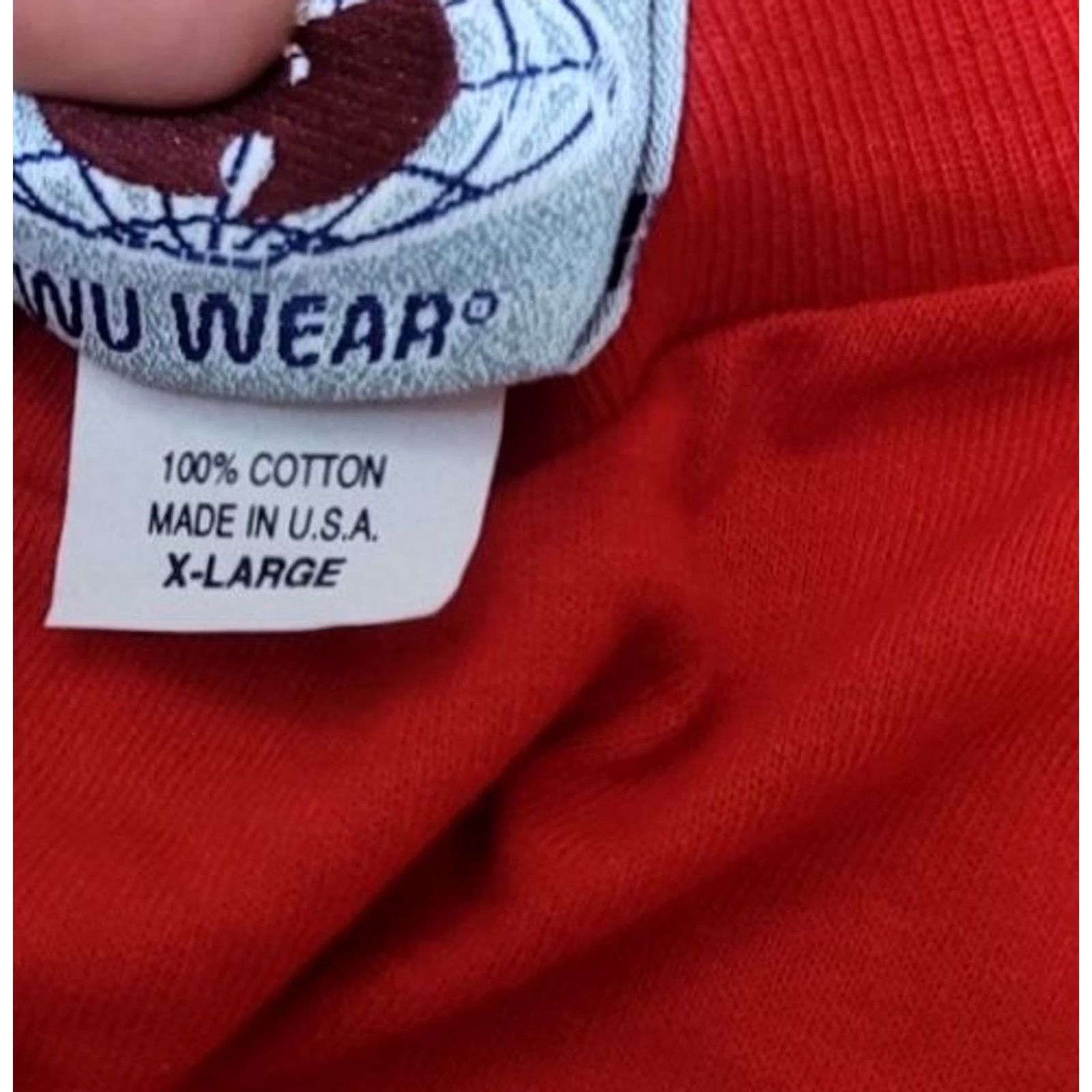Vintage VINTAGE Wu Wear Wu Tang Clan Logo Sweatshirt XL 90s Red Pullover Unisex Adults Mens Womens Size US XL / EU 56 / 4 - 3 Thumbnail