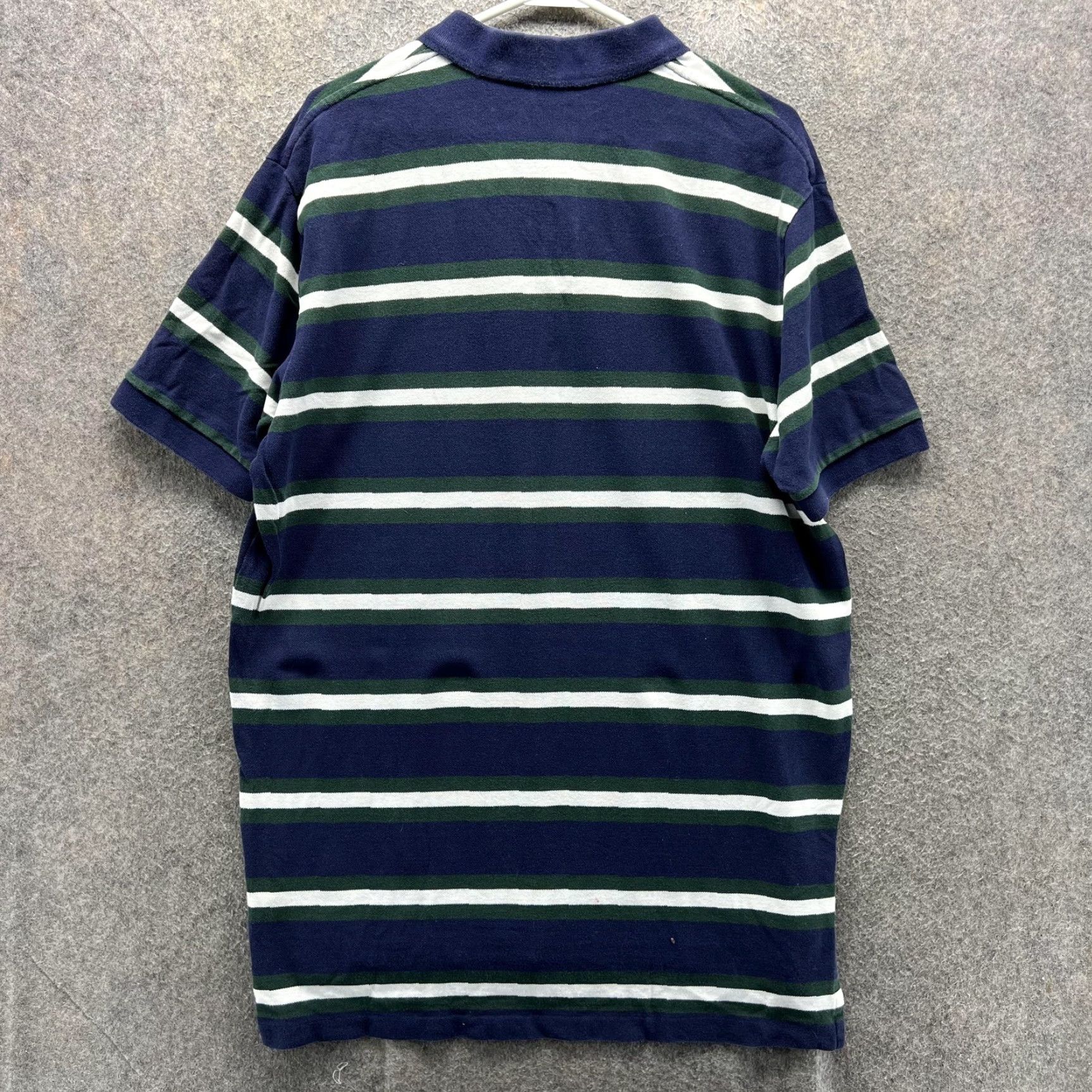 Polo Ralph Lauren VINTAGE Polo by Ralph Lauren Polo Shirt Mens XL Blue Stripe Pony Casual Tall Polo Shirt Mens XL Blue Stripe Pony Logo Casual Size US XL / EU 56 / 4 - 2 Thumbnail
