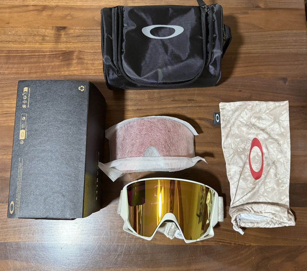 Kith × Oakley Kith x Oakley Flow Scape Snow Goggles in Kindling 3D-Molded Size ONE SIZE - 5 Thumbnail