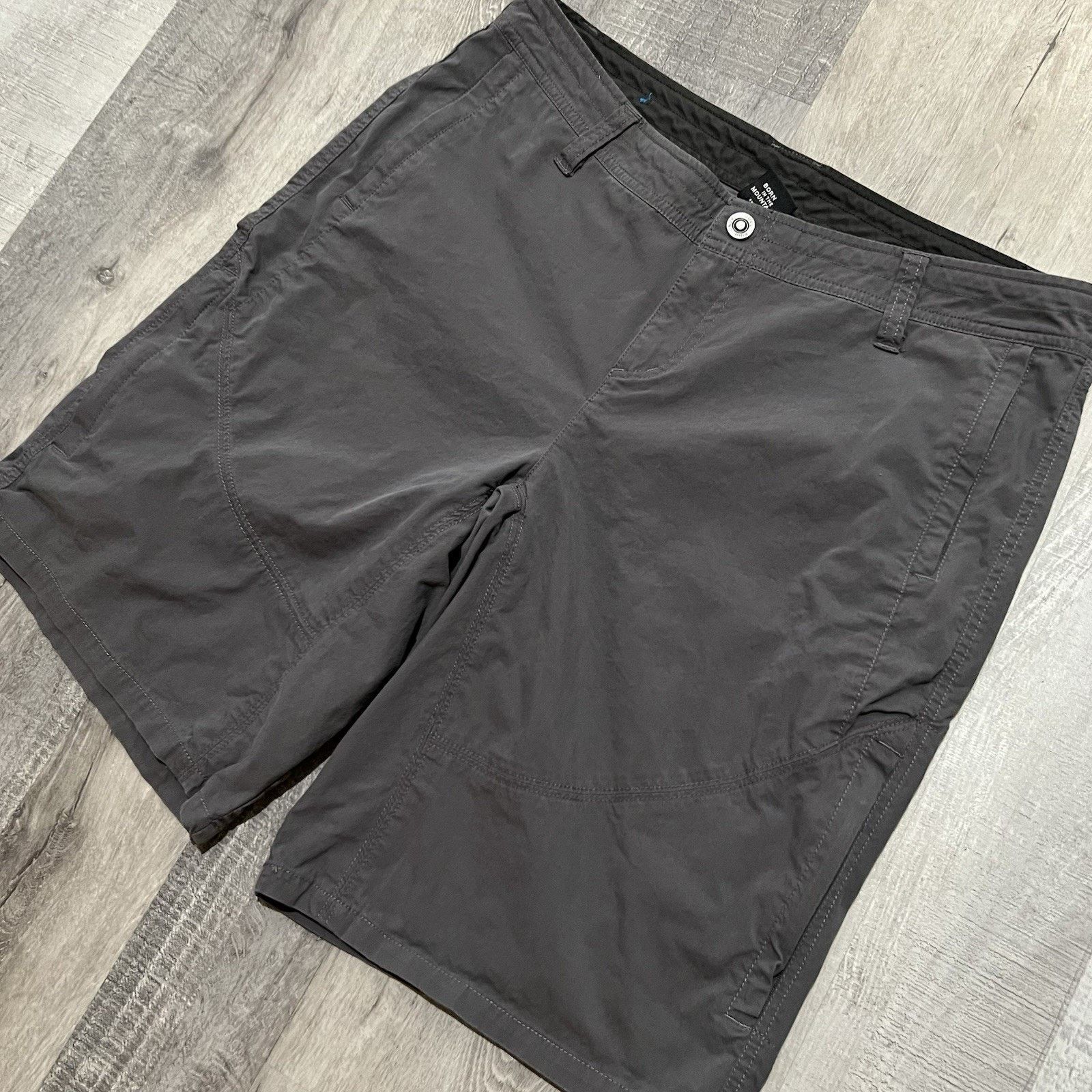 Kuhl Kuhl Spire 10” Gray Cargo Hiking Outdoor Athletic Shorts Size 38" / US 16 / IT 52 - 3 Thumbnail