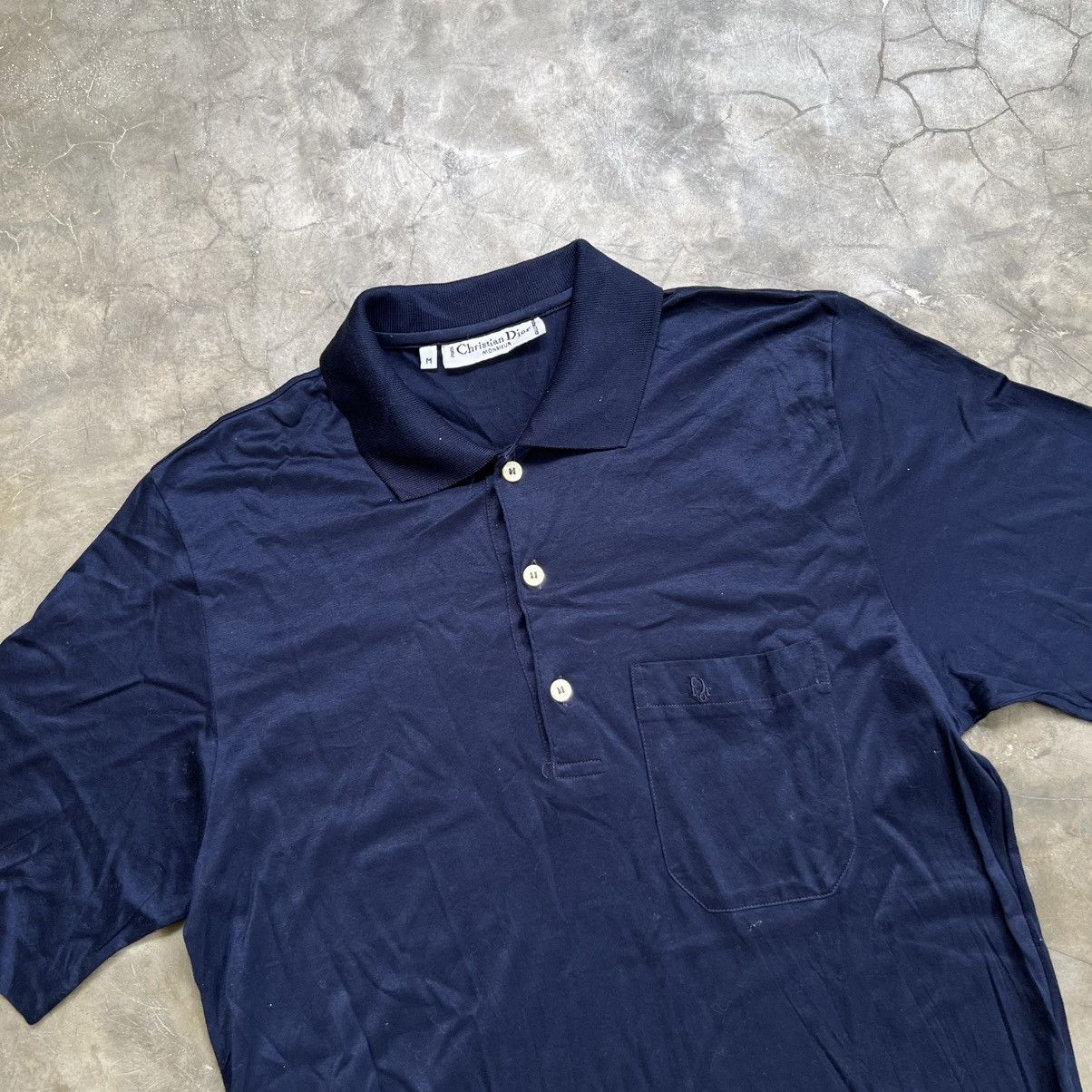 Christian Dior Monsieur Vintage Christian Dior Monsieur Single Stitch Polos Shirt Size US M / EU 48-50 / 2 - 3 Thumbnail