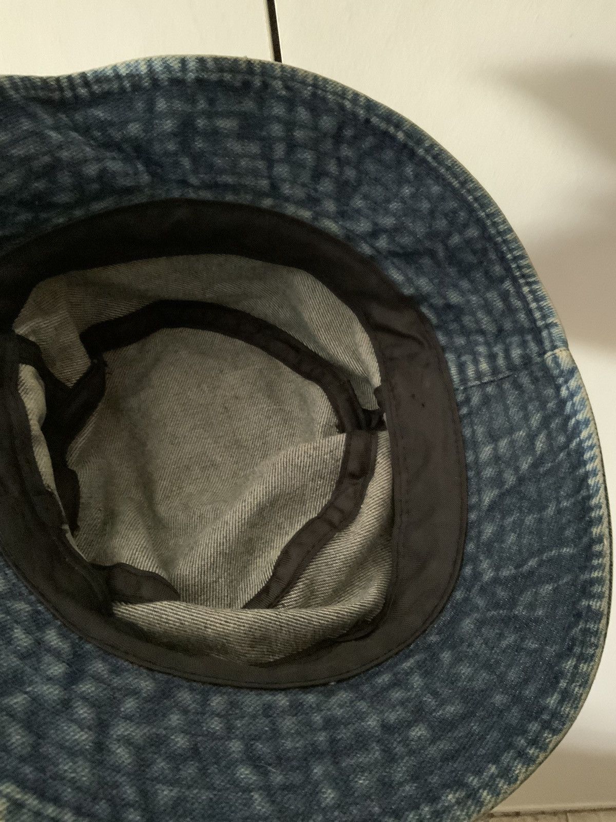 Hat Club Light Wash Fade Pocket Zip Denim Bucket Hat Size ONE SIZE - 9 Thumbnail