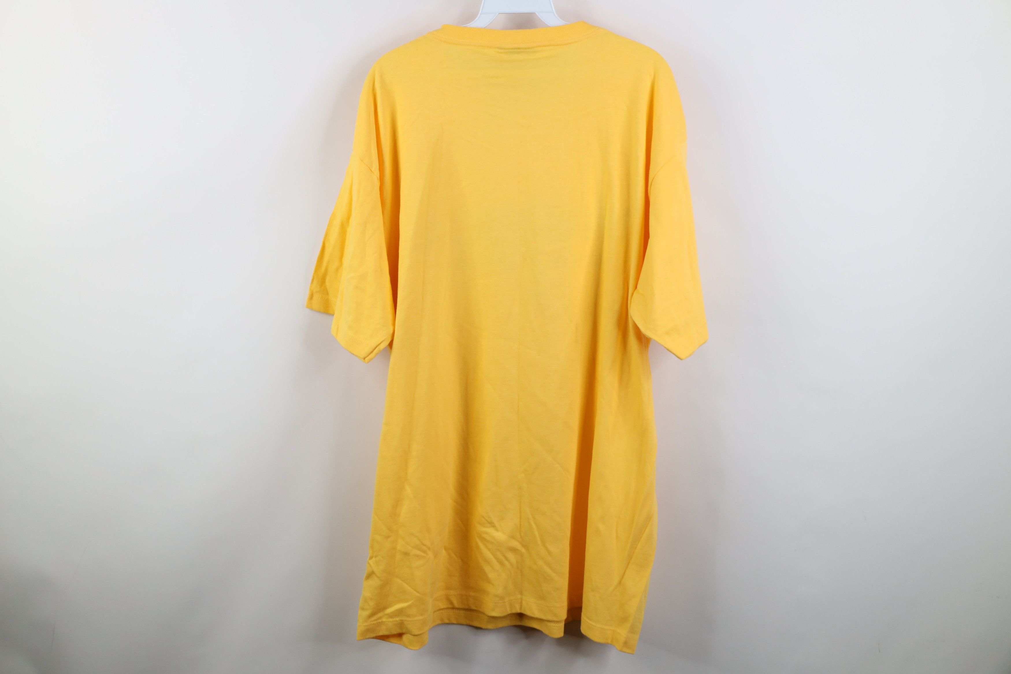 Nautica Vintage 90s Nautica Sailing Baggy Fit T-Shirt Yellow USA Size US L / EU 52-54 / 3 - 10 Thumbnail