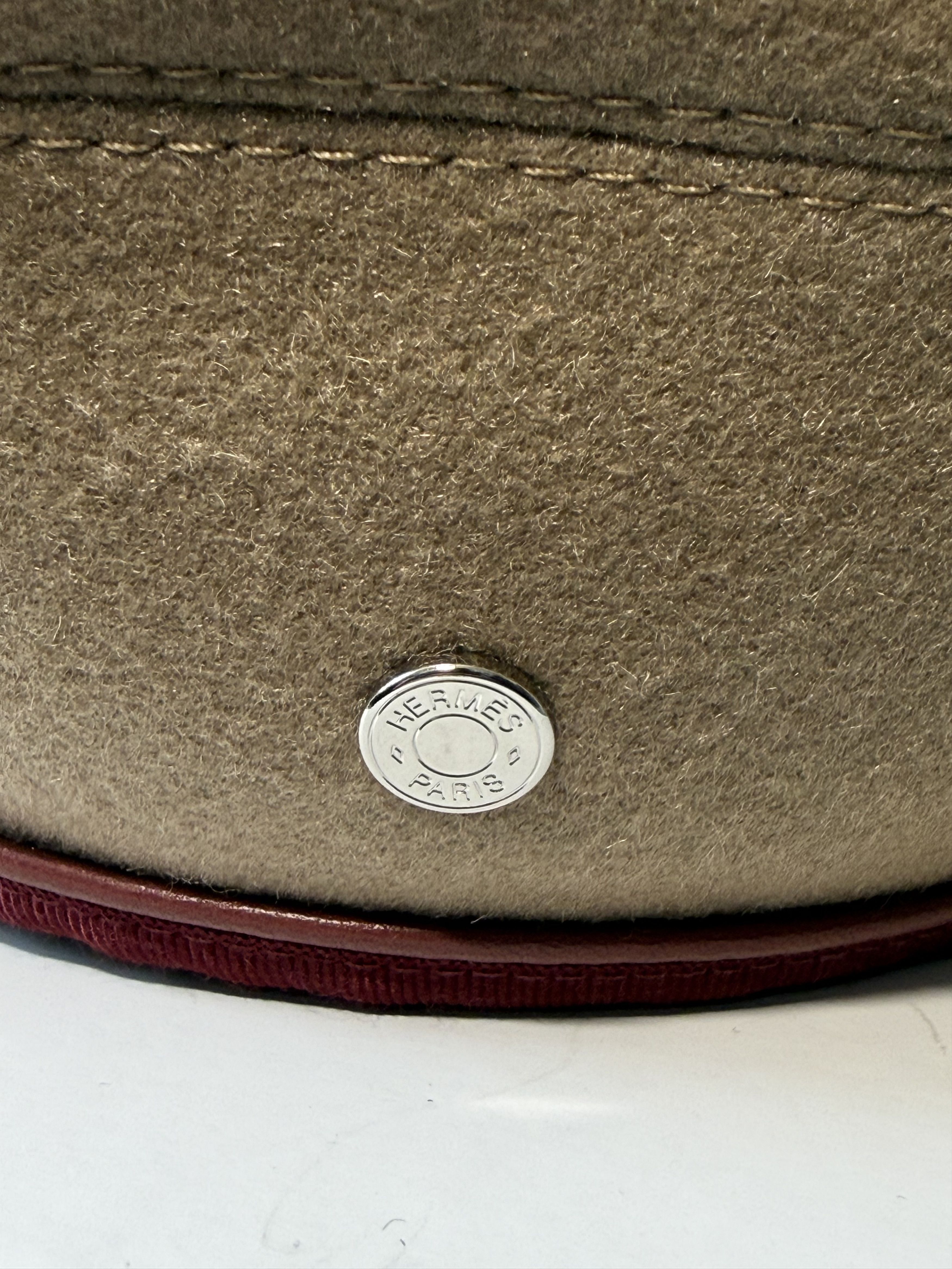 Hermes Hermes Camel Cashmere Saint Honore Serie Beret Size 58 Size ONE SIZE - 12 Thumbnail