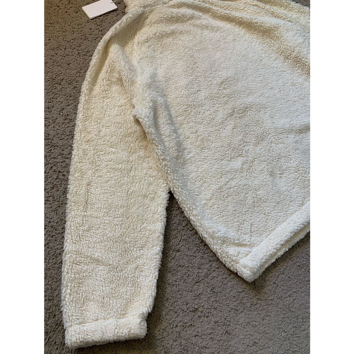 Helmut Lang HELMUT LANG SHAGGY FLEECE/LEATHER PULLOVER Size US XL / EU 56 / 4 - 12 Thumbnail
