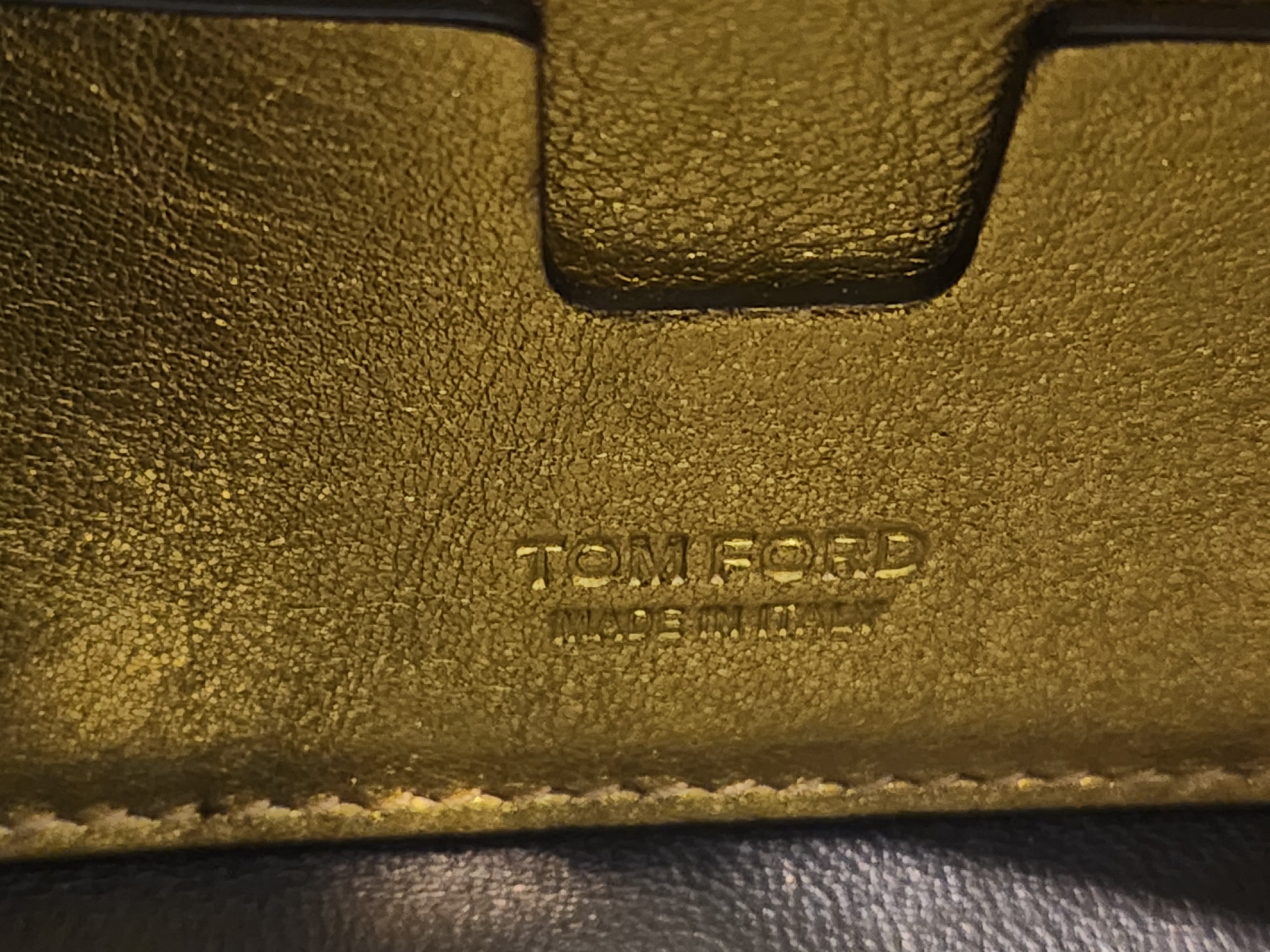 Tom Ford Metallic Stamped Croc Natalia Mini Shoulder Bag Size ONE SIZE - 5 Thumbnail