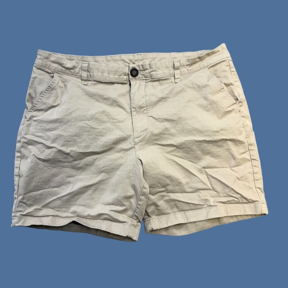 Chubbies Chubbies Shorts Chino Regular Fit Stretch Khaki Beach 7" Inseam 38 (Fit 36) Mens Size US 38 / EU 54 - 1 Thumbnail