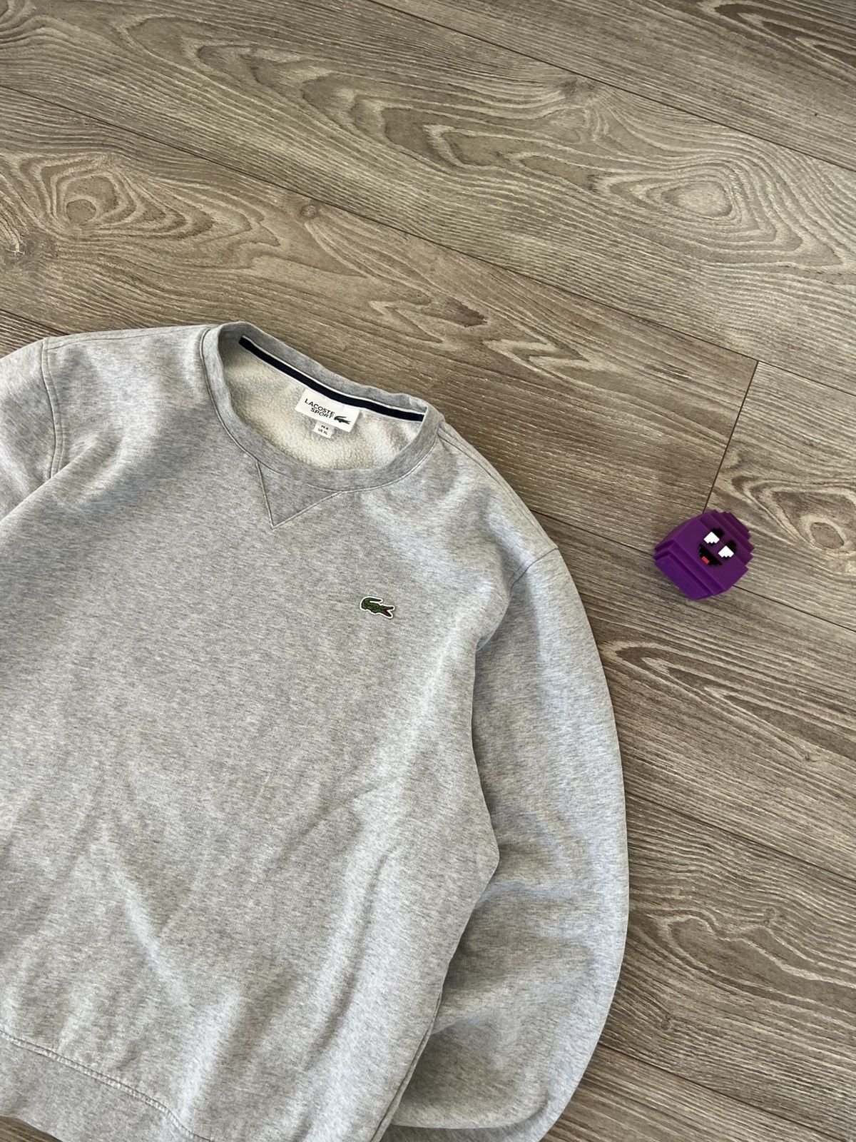 Lacoste Lacoste Sport Casual Fit Crewneck Grey Sweatshirt Size US XL / EU 56 / 4 - 6 Thumbnail