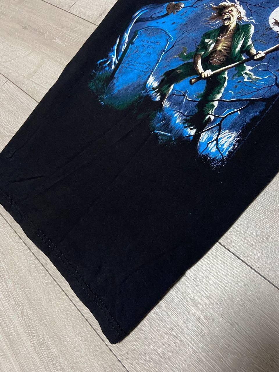 Band Tees Vintage Iron Maiden Benjamin Breeg T-Shirt Size US L / EU 52-54 / 3 - 4 Thumbnail