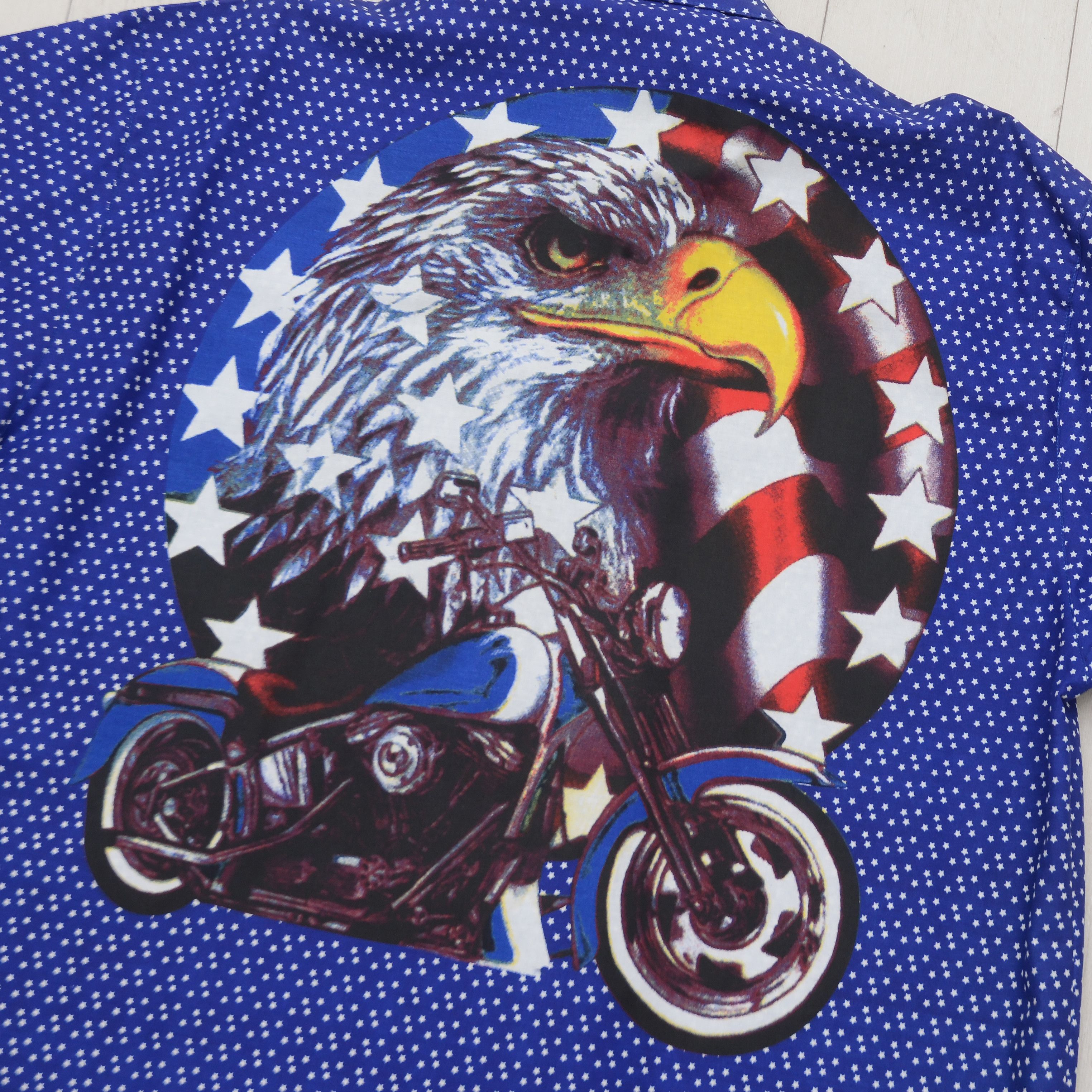 Other × Vintage Vintage Wild American Rock Eagle tee heavy t-shirt Size US L / EU 52-54 / 3 - 8 Thumbnail