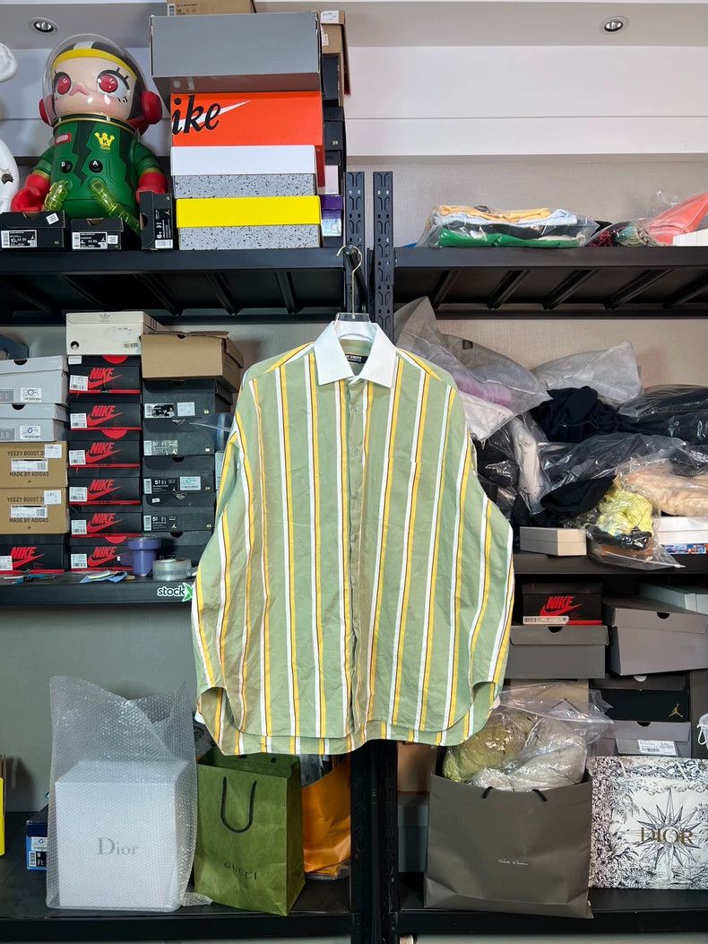 Raf simons 2022ss multicolor striped shirt 2504-Nextarrow