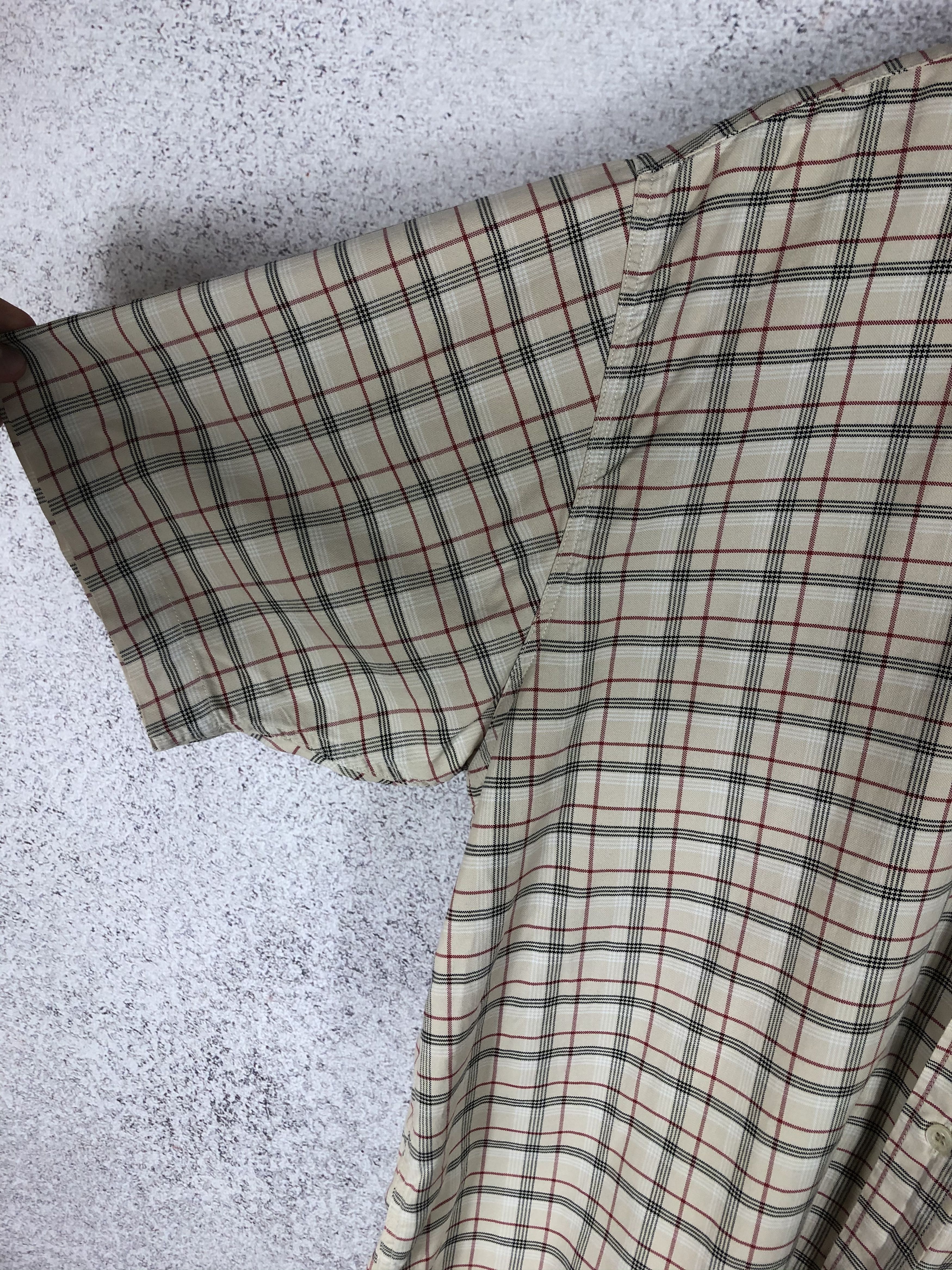 Fred Perry Fred Perry Vintage Check Shirt Button Up Short Sleeve Size US XL / EU 56 / 4 - 5 Thumbnail