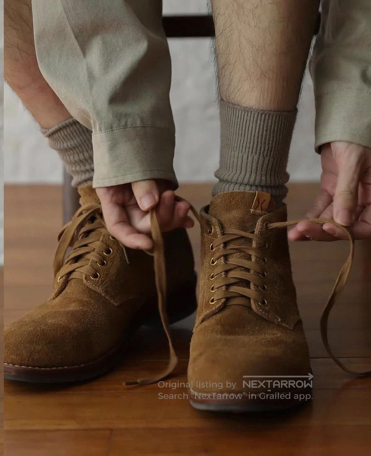 Visvim Visvim 17AW Brigadier Vibram Camel Boots. Size US 10 / EU 43 - 4 Thumbnail