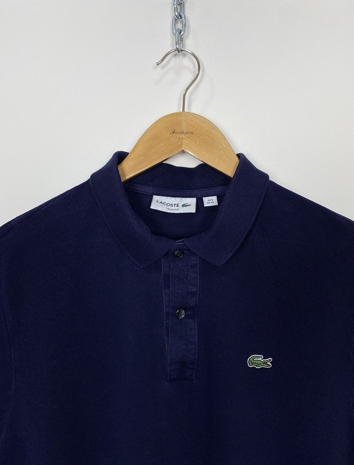 Lacoste Lacoste Polo Shirt Size FR 6 US XL Slim Fit Casual Top Blue Size US XL / EU 56 / 4 - 2 Thumbnail