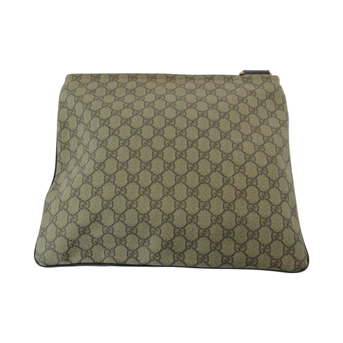 Gucci Gucci GG Supreme Canvas Messenger Bag Shoulder Bag 201446 Canvas Shoulder Bag 201446 in Brown