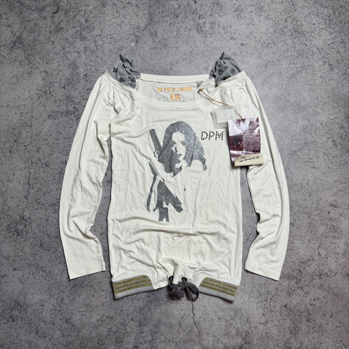 Other NEW De Puta Madre Y2K RARE Long sleeve T Shirt Size M / US 6-8 / IT 42-44 - 1 Thumbnail