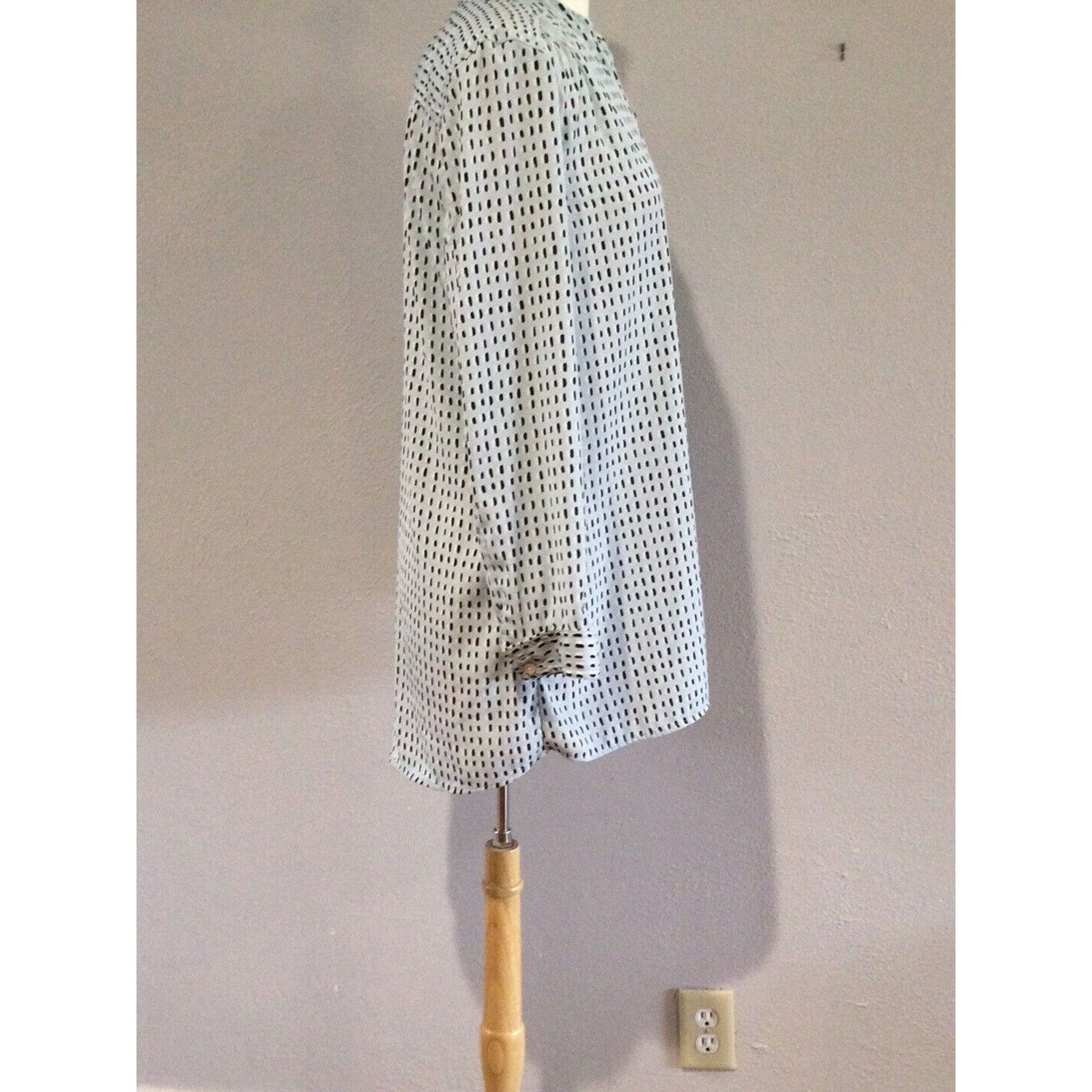 Other Caslon Long Sleeve 3/4 Button Front Tunic Sz 1/1X/14W/16W Size ONE SIZE - 6 Thumbnail