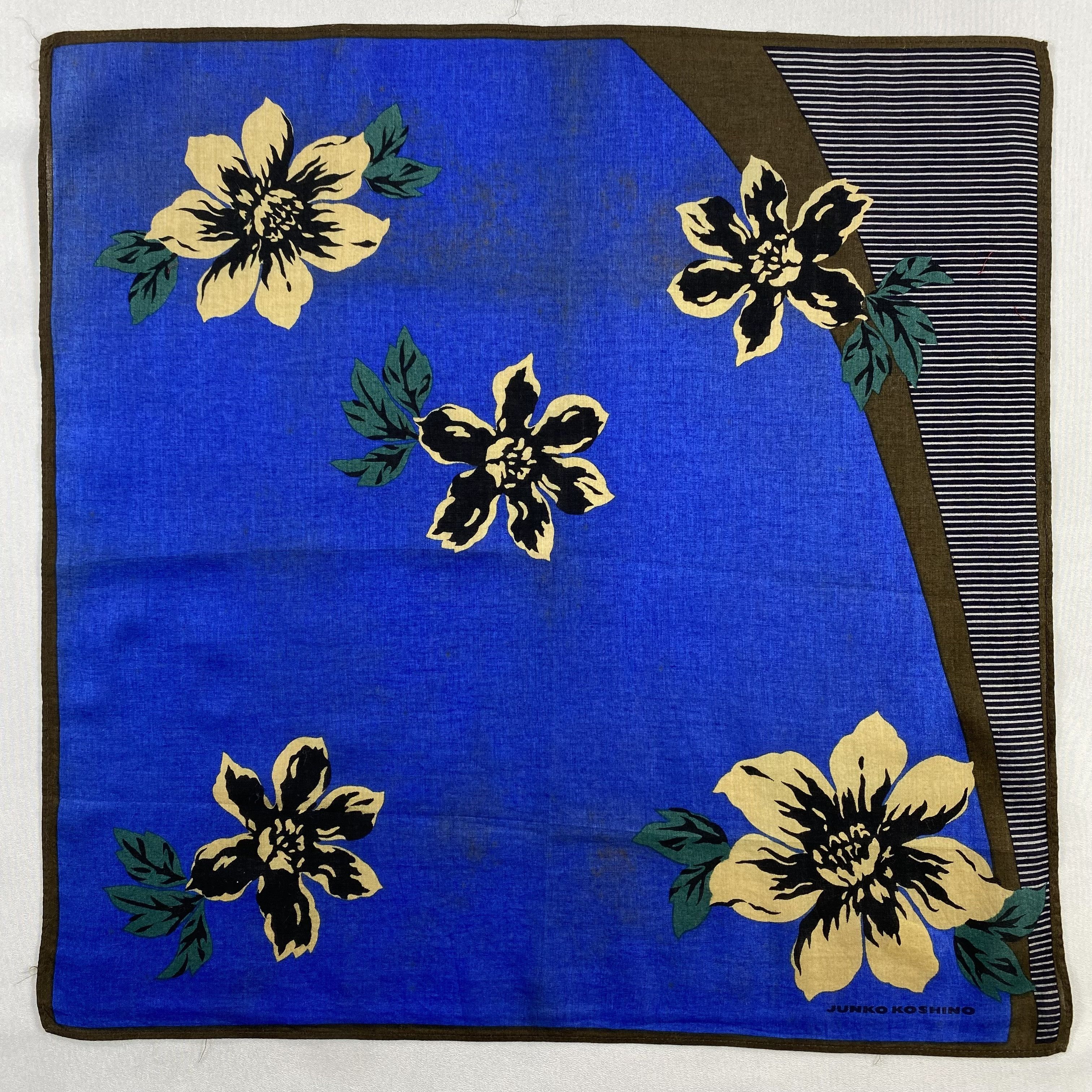 Vintage Junko Koshino Handkerchief / Neckerchief / Bandana-P1717 Size ONE SIZE - 1 Thumbnail