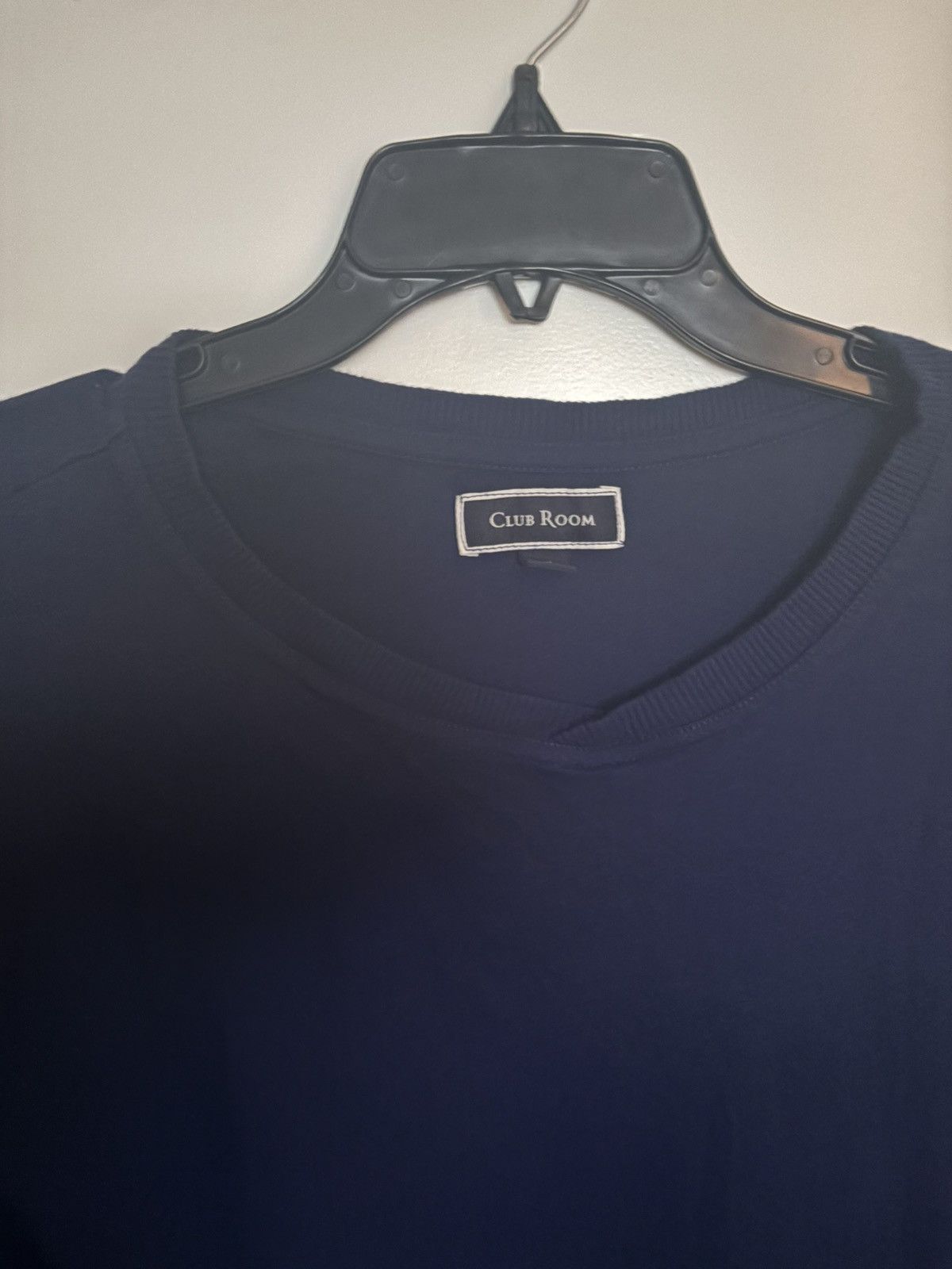 Club Room Club Room Men's Navy Blue Crew Neck Solid T-Shirt XXL Size US XXL / EU 58 / 5 - 2 Thumbnail