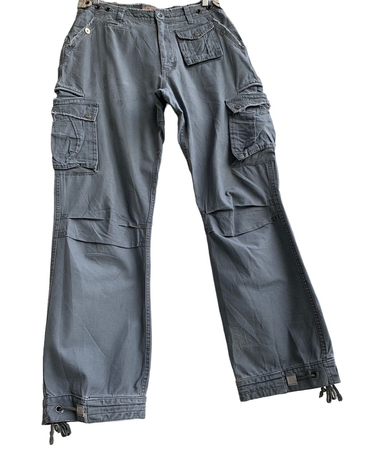 Japanese Brand 🔥 Japanese Brand 3QR Cargo Pocket Pants Size US 32 / EU 48 - 1 Thumbnail