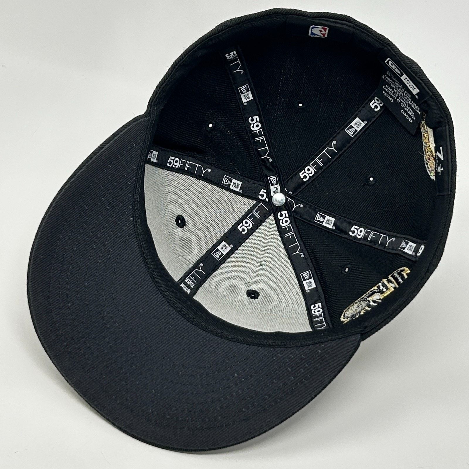 New Era Los Angeles LA Lakers Hat Cap Taco Palm New Era Fitted 7 1/2 Size ONE SIZE - 4 Thumbnail