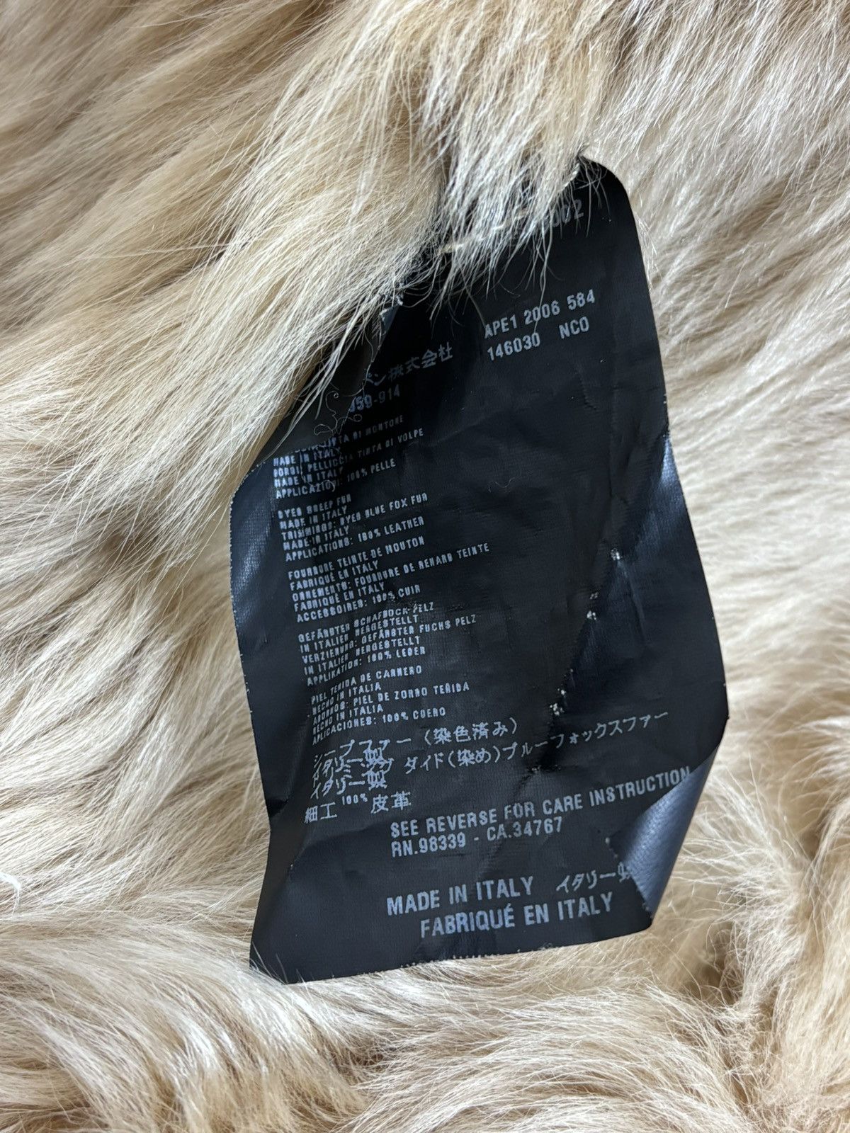 Prada Prada AW06 Shearling Sheep Fox Fur Leather Dufflecoat 44 Size M / US 6-8 / IT 42-44 - 19 Thumbnail