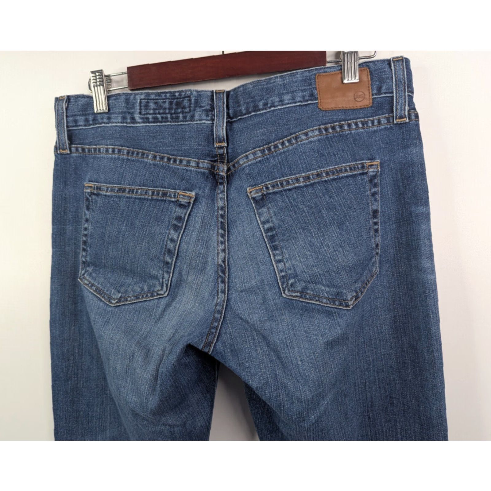 Vintage VINTAGE AG Adriano Goldschmied Womens Jeans 29R The Ex-Boyfriend Slouchy Slim Whisker Size 29" - 4 Thumbnail