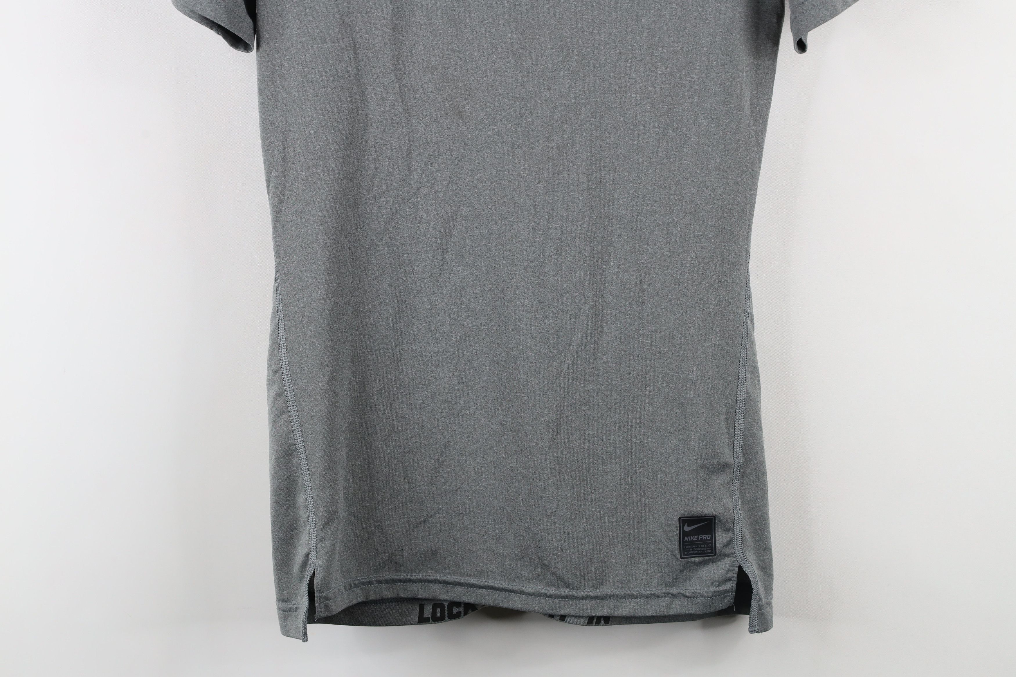 Nike × Vintage Nike Pro Compression Fitted Running Gym Training T-Shirt Size US S / EU 44-46 / 1 - 3 Thumbnail