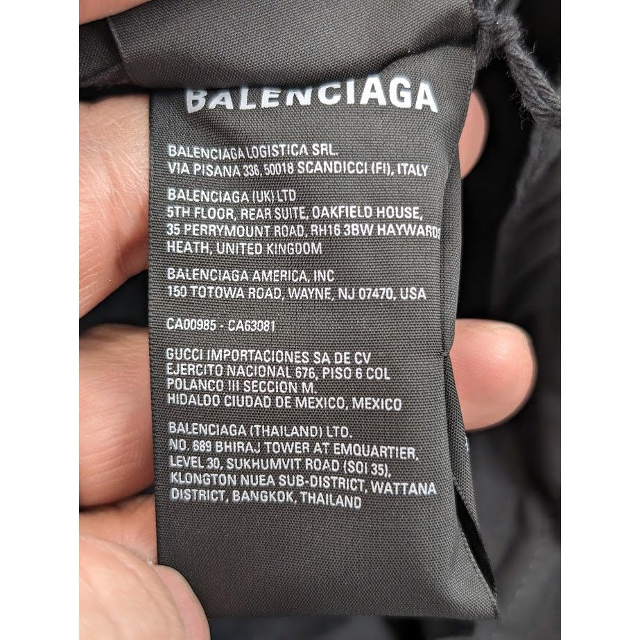 Balenciaga o1rshd1 Q: 2 / Size: L / Cotton Drill Dirty Paris Hat / Cap Size ONE SIZE - 19 Thumbnail
