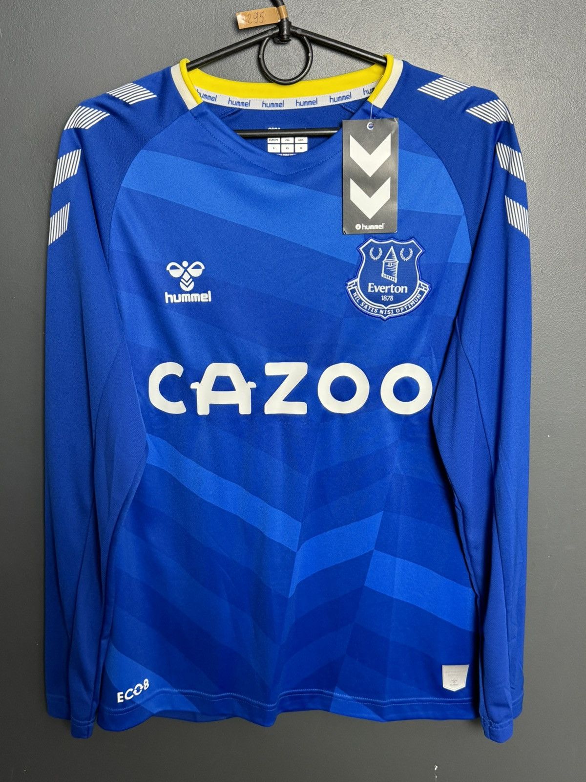 Hummel New Everton 21/22 Home Football Long Sleeve Jersey Size US XS / EU 42 / 0 - 1 Thumbnail