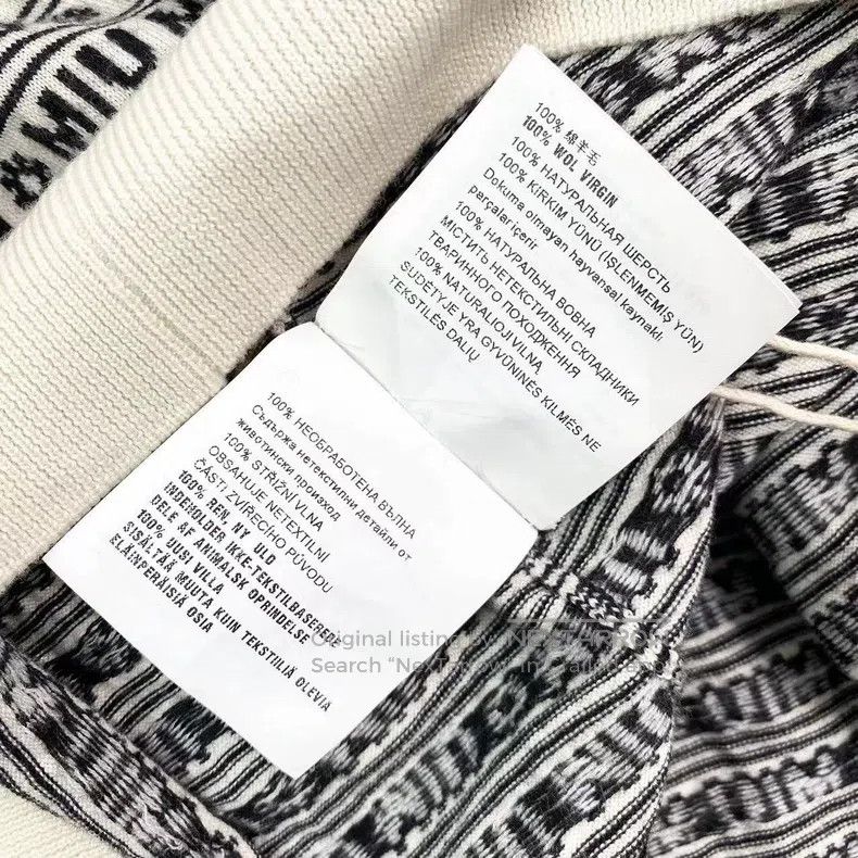 Miu Miu Miu Miu 40 Barrage logo wild cardigan Size L / US 10 / IT 46 - 5 Thumbnail