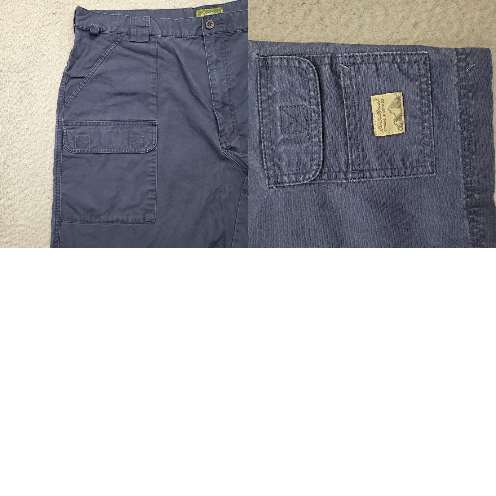 Eddie Bauer Eddie Bauer Cargo Shorts Mens 42 Navy Authentic Outdoor Utility Pocket High Rise Shirt? Size US 42 / EU 58 - 8 Thumbnail