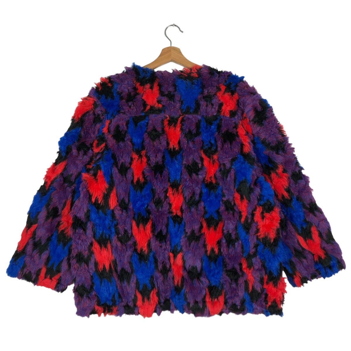 Japanese Brand 🔥Mohair Wool Fur Jacket Colourful Tokyo Kobe Japan Made Size US M / EU 48-50 / 2 - 7 Thumbnail
