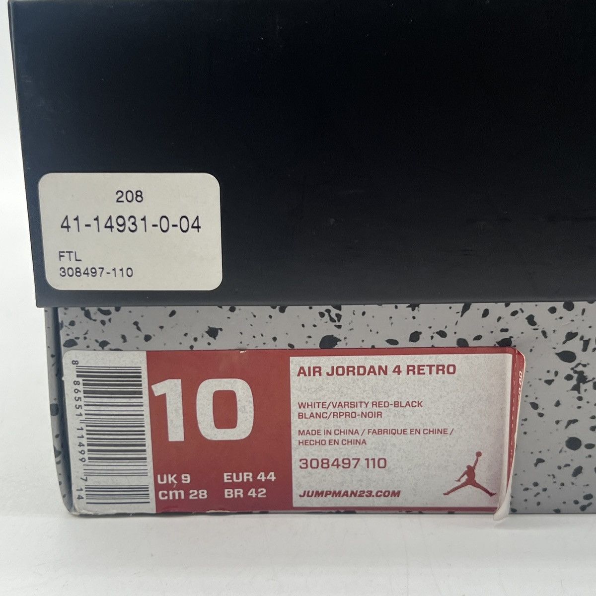 Jordan Brand Air Jordan 4 fire red Size US 10 / EU 43 - 6 Thumbnail