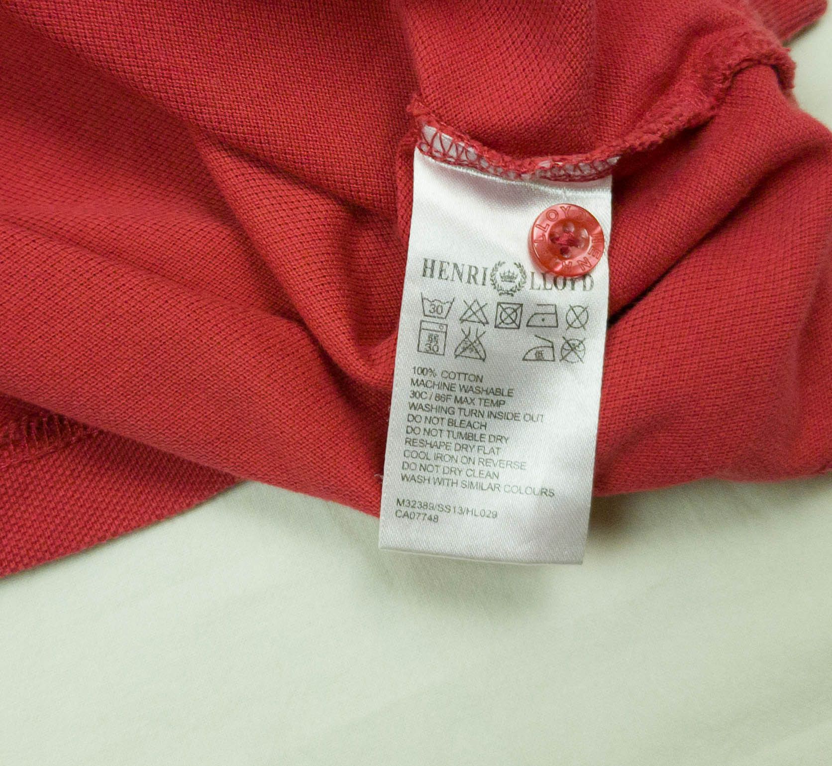 Henri Lloyd Henri Lloyd mens polo top cotton size M-L (label L) gc Size US L / EU 52-54 / 3 - 7 Thumbnail