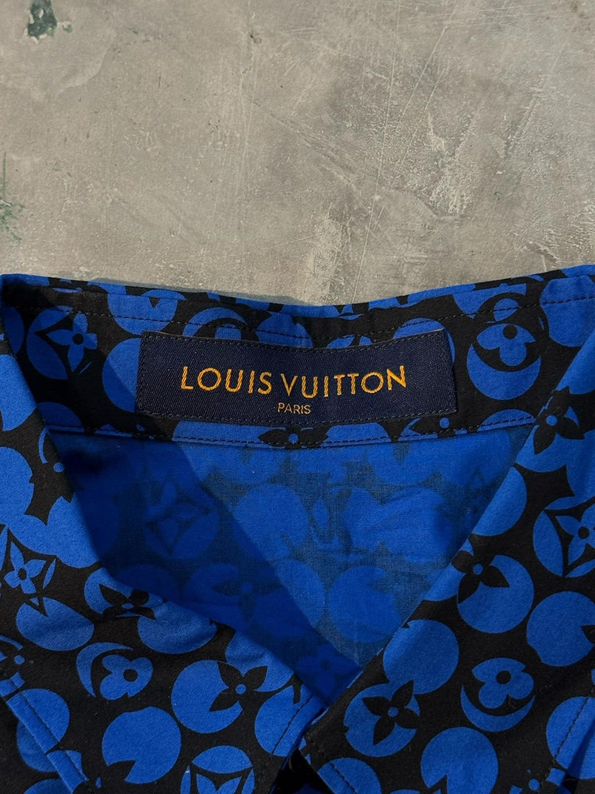Louis Vuitton Louis Vuitton x Virgil Blue Monogram Oversized Polo Size US XL / EU 56 / 4 - 8 Thumbnail