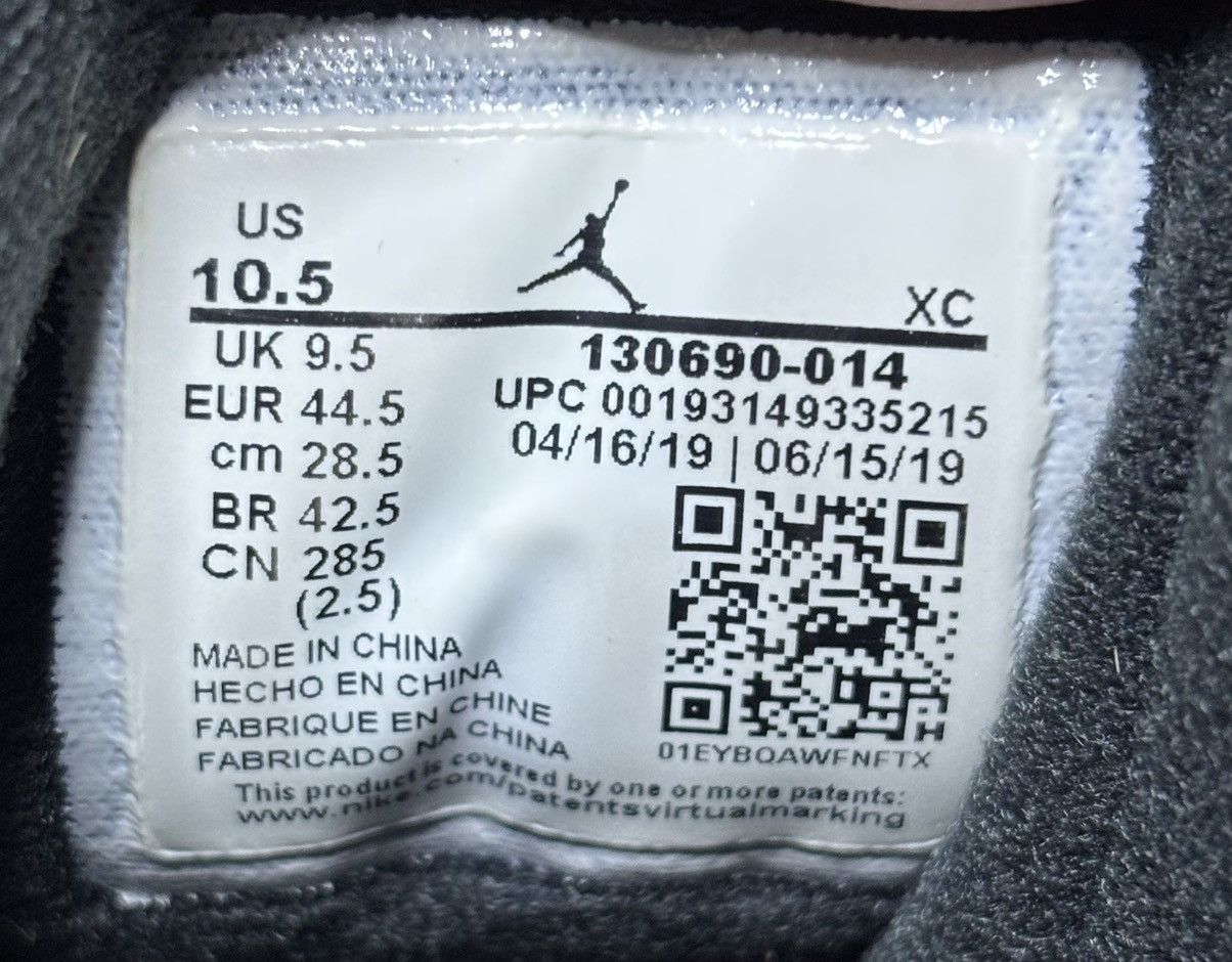 Jordan Brand Jordan 12 Retro Game Royal 2019 Size 10.5 Size US 10.5 / EU 43-44 - 7 Thumbnail