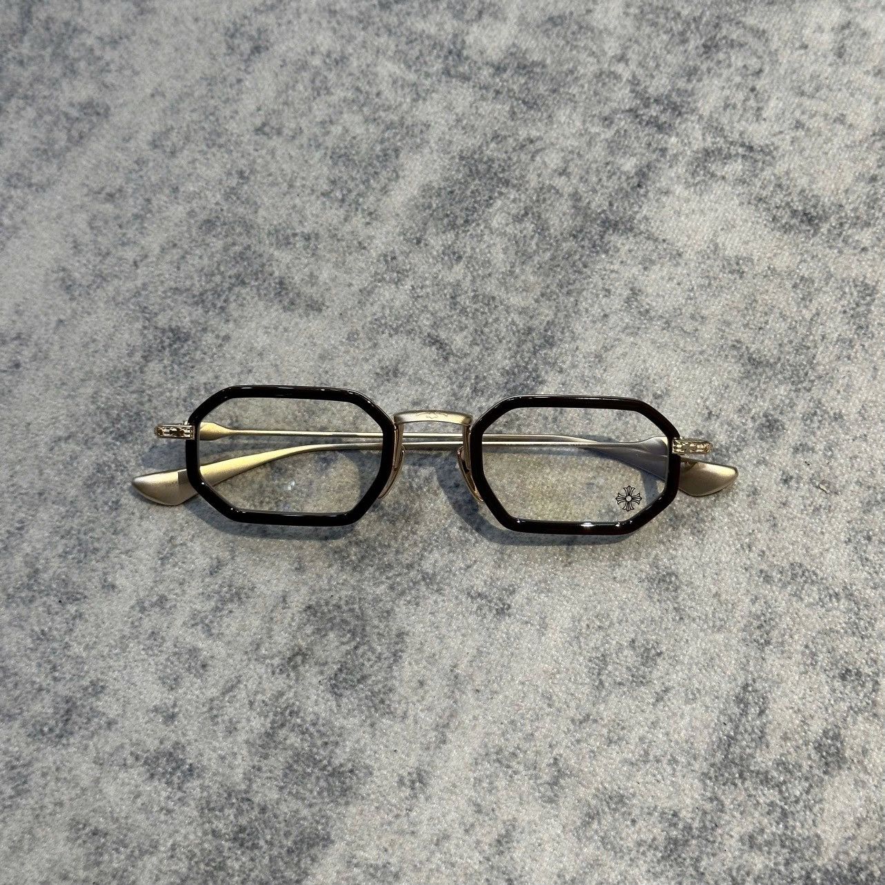 Chrome Hearts CHROME HEARTS STYLIDA CLASSIC BROWN/MATTE GOLD PLATED Size ONE SIZE - 4 Thumbnail