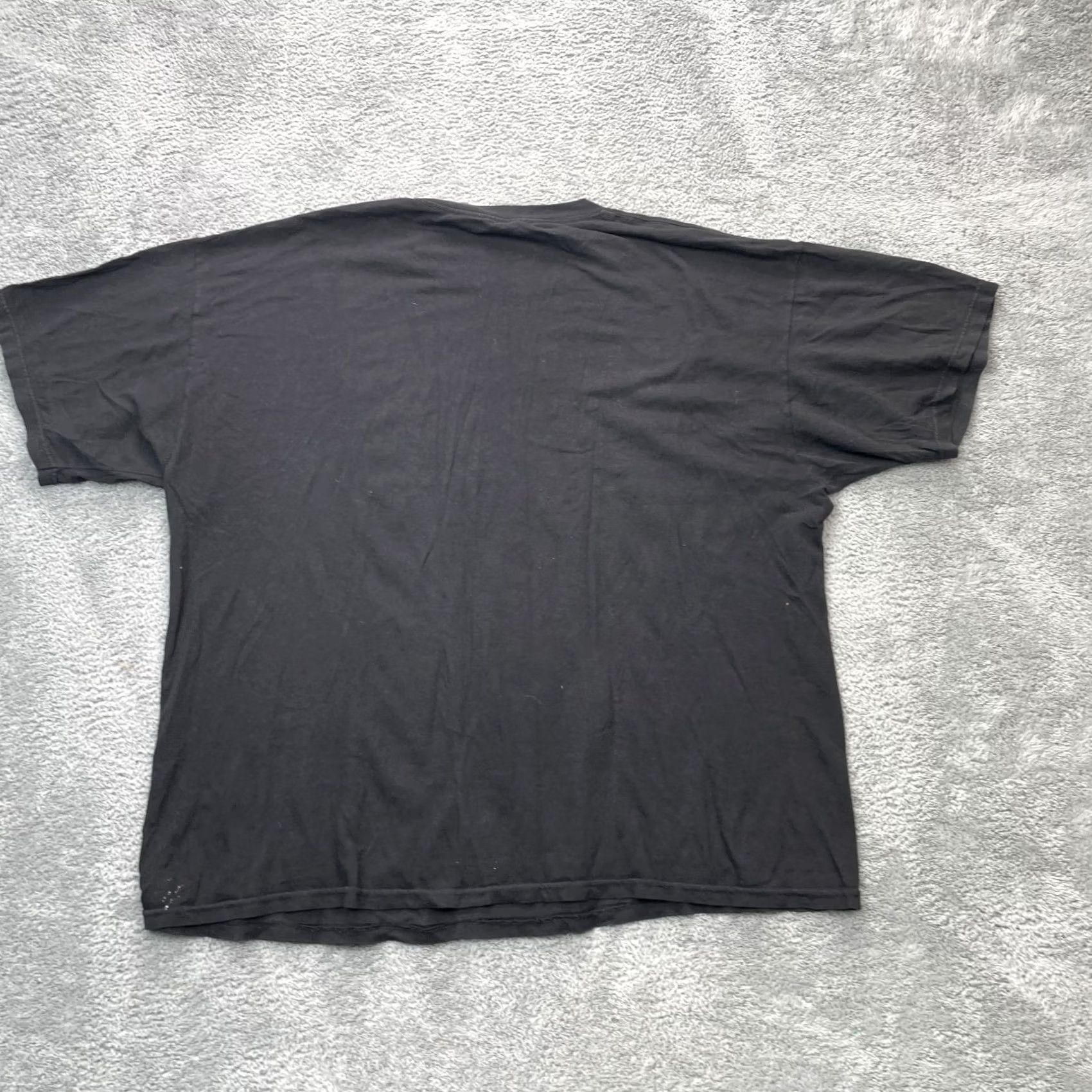 Vintage VINTAGE Dragon Shirt Mens XXL Black Graphic Print D and D Logo Cotton Shirt Mens 2XL Black Gothic Fantasy Size US XXL / EU 58 / 5 - 2 Thumbnail