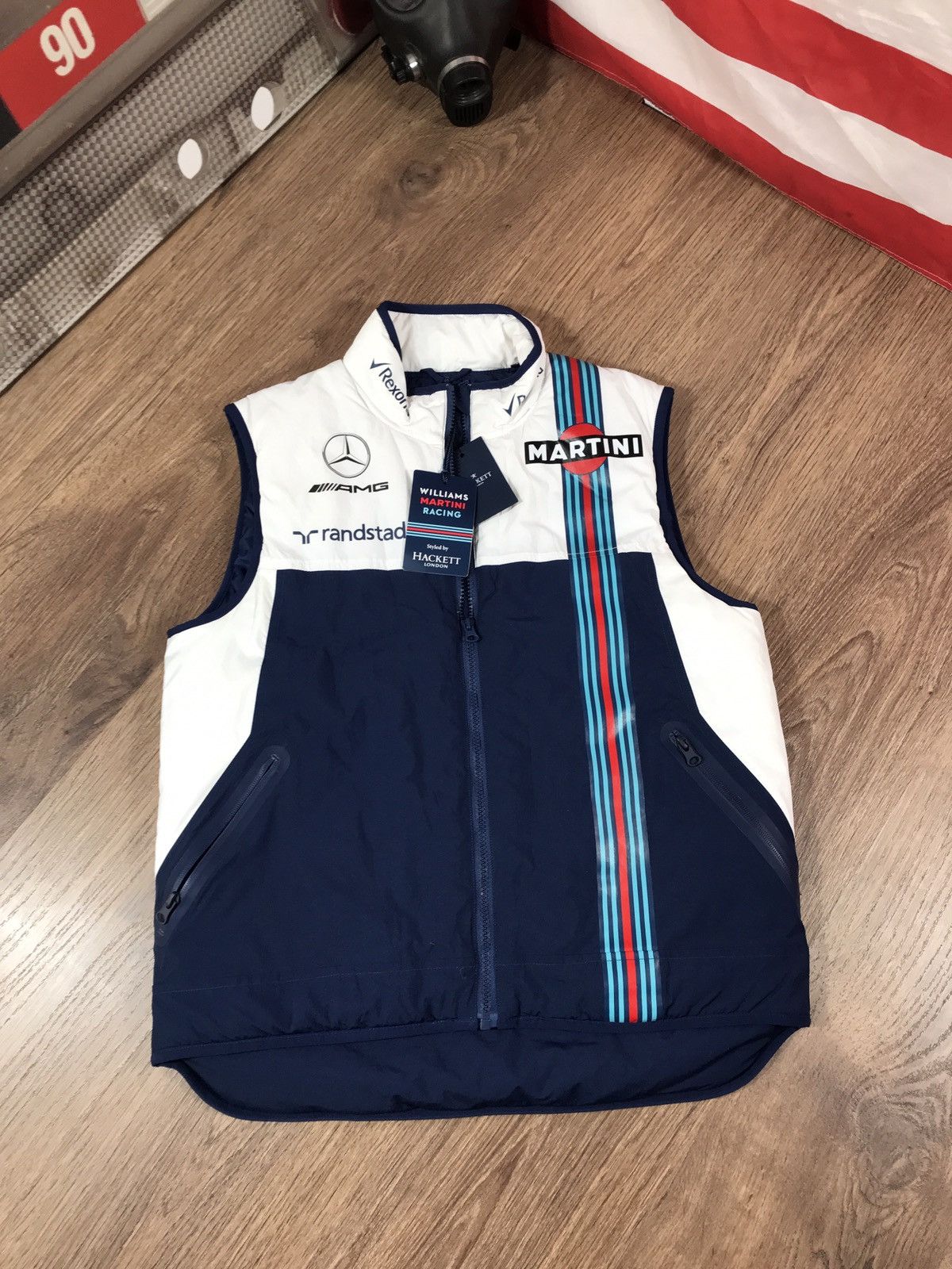 Formula 1 × Hackett Williams Martini Racing F1 Vest New Size US S / EU 44-46 / 1 - 1 Thumbnail