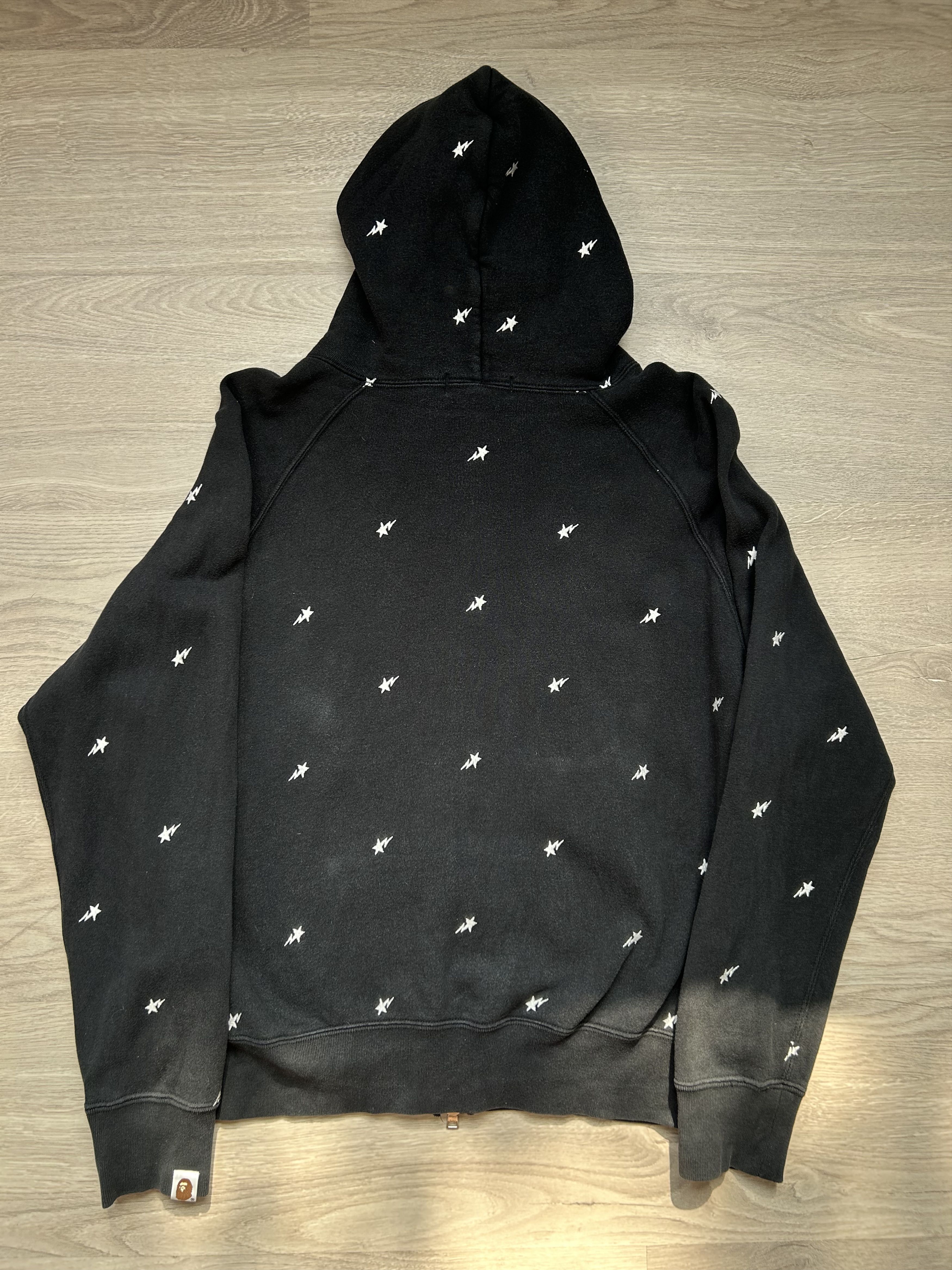 Bape A Bathing Ape All Over Sta Zip Hoodie [Size S] Size US S / EU 44-46 / 1 - 8 Thumbnail